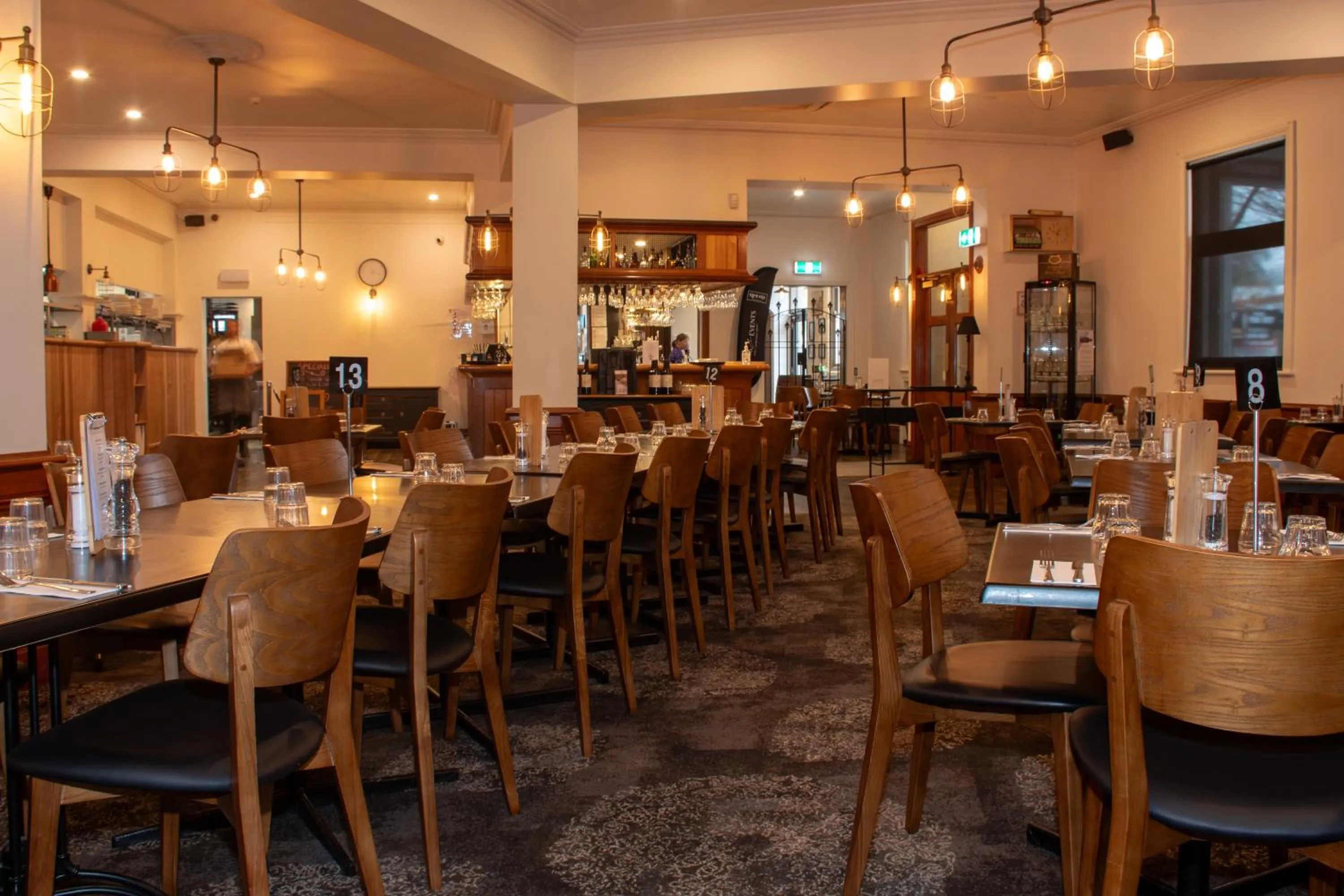 Restaurant/places to eat in Alpine Hotel Bright