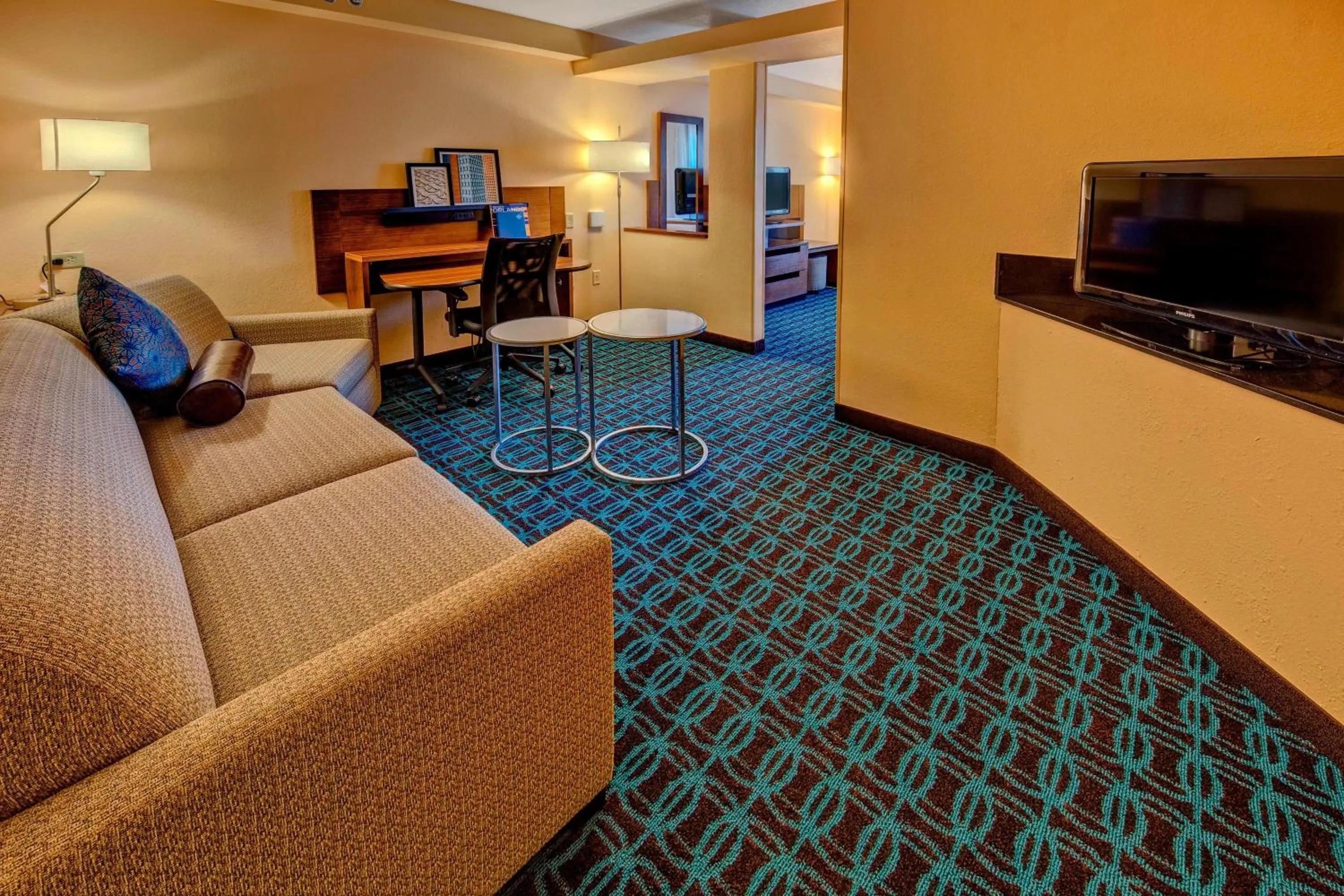 Photo of the whole room in Fairfield Inn and Suites by Marriott Orlando Near Universal Orlando