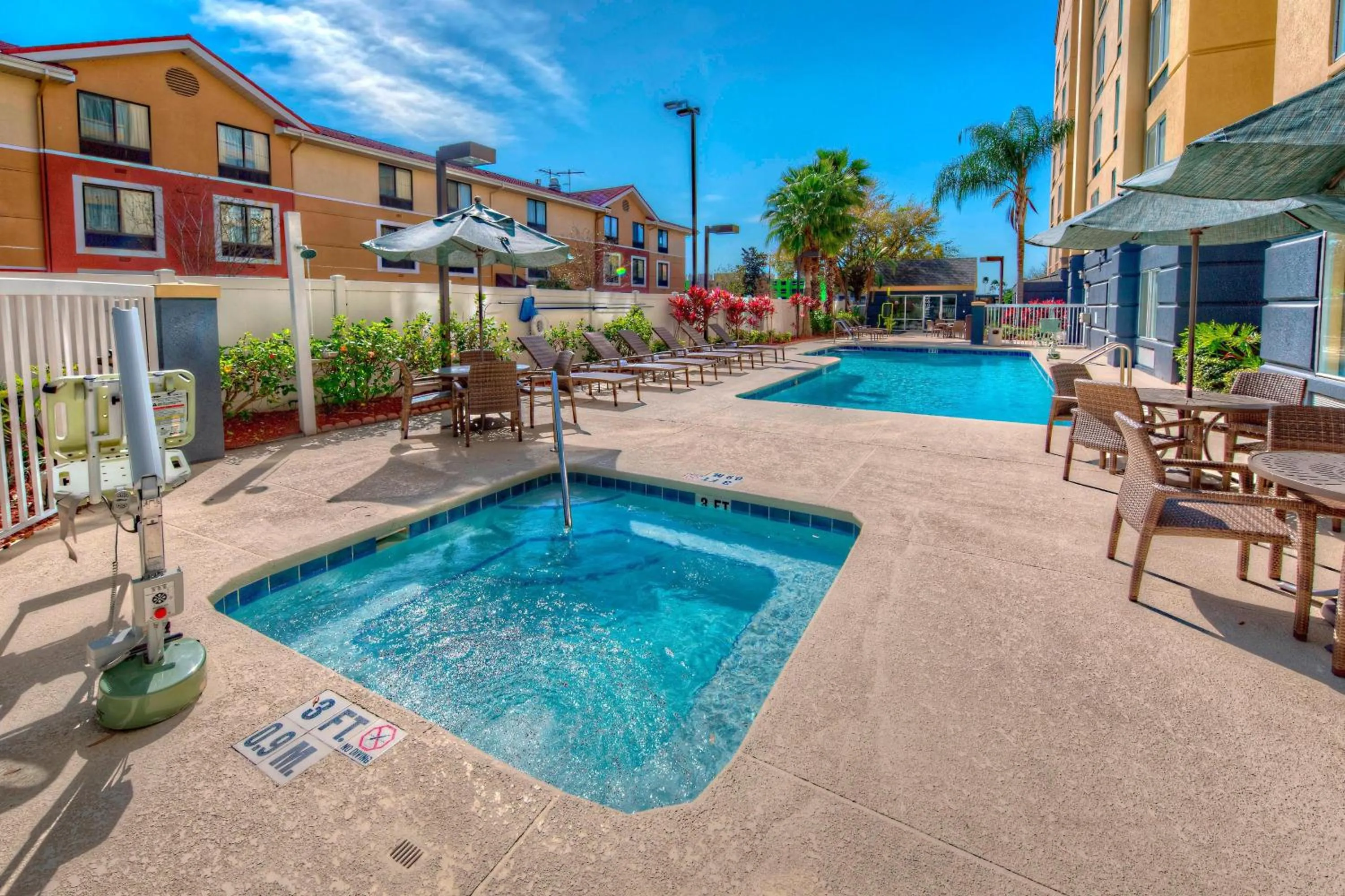 Area and facilities in Fairfield Inn and Suites by Marriott Orlando Near Universal Orlando