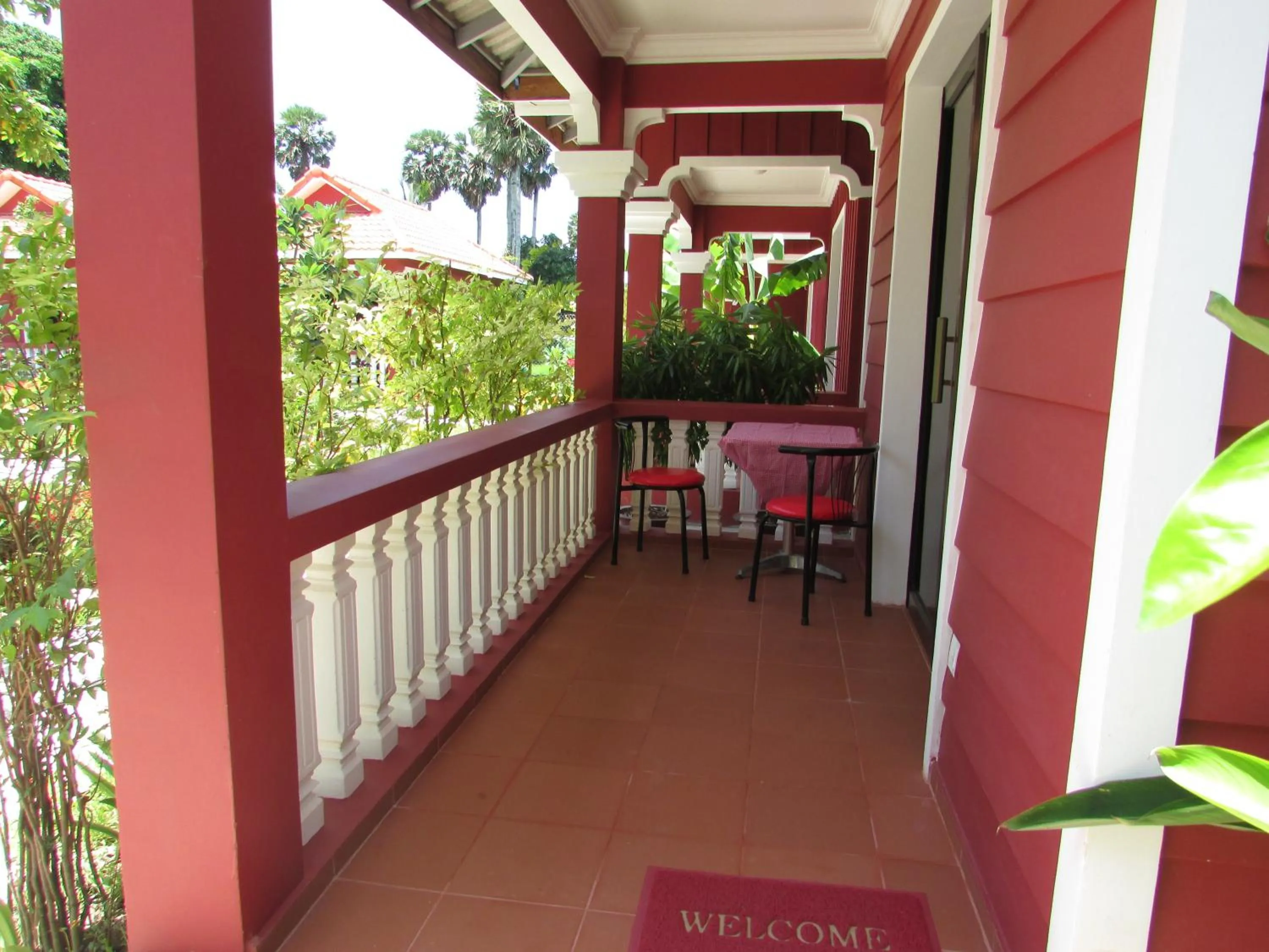 Balcony/Terrace in Phoumrumduol Bungalow