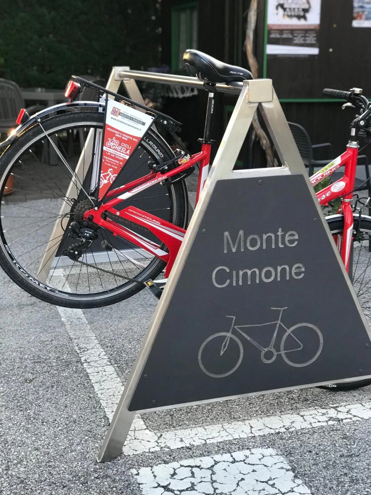 Cycling in Hotel Monte Cimone