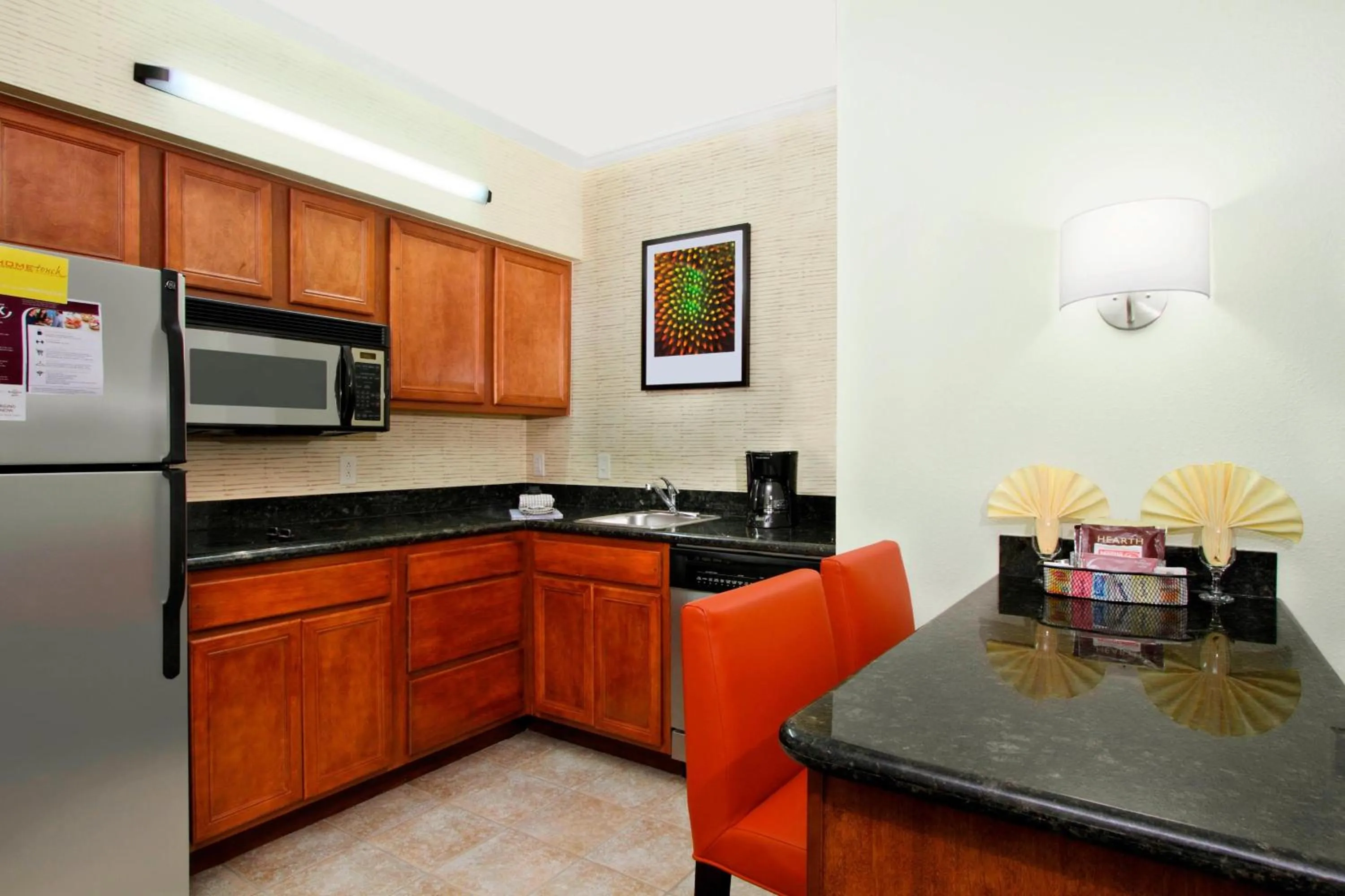 Kitchen or kitchenette in Residence Inn DFW Airport North/Grapevine