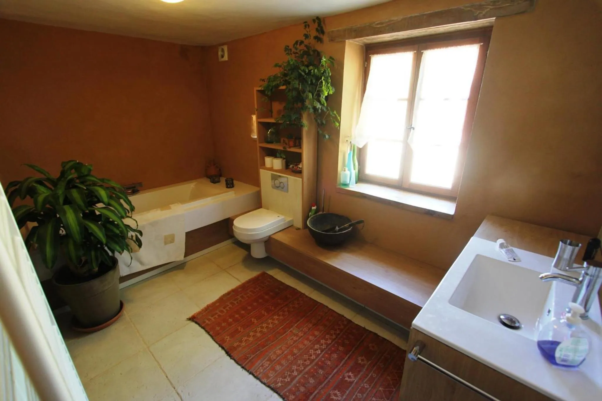 Bathroom, Bed in Au garcin