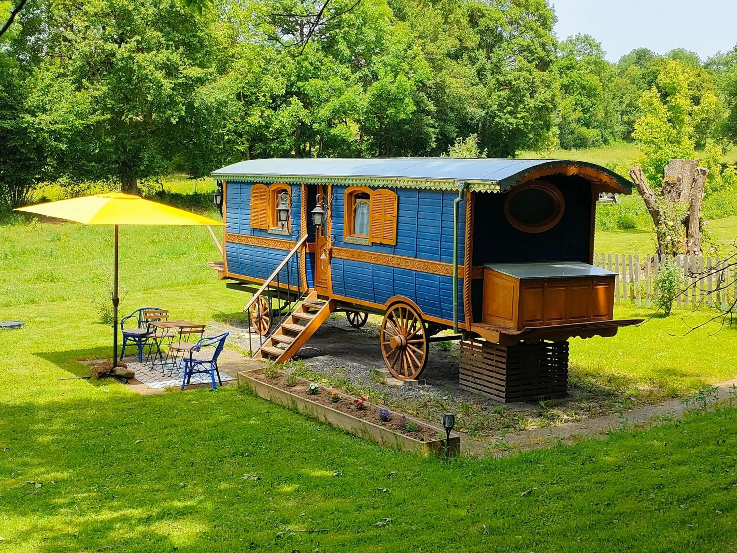 Patio in Du Coté de Lacoume