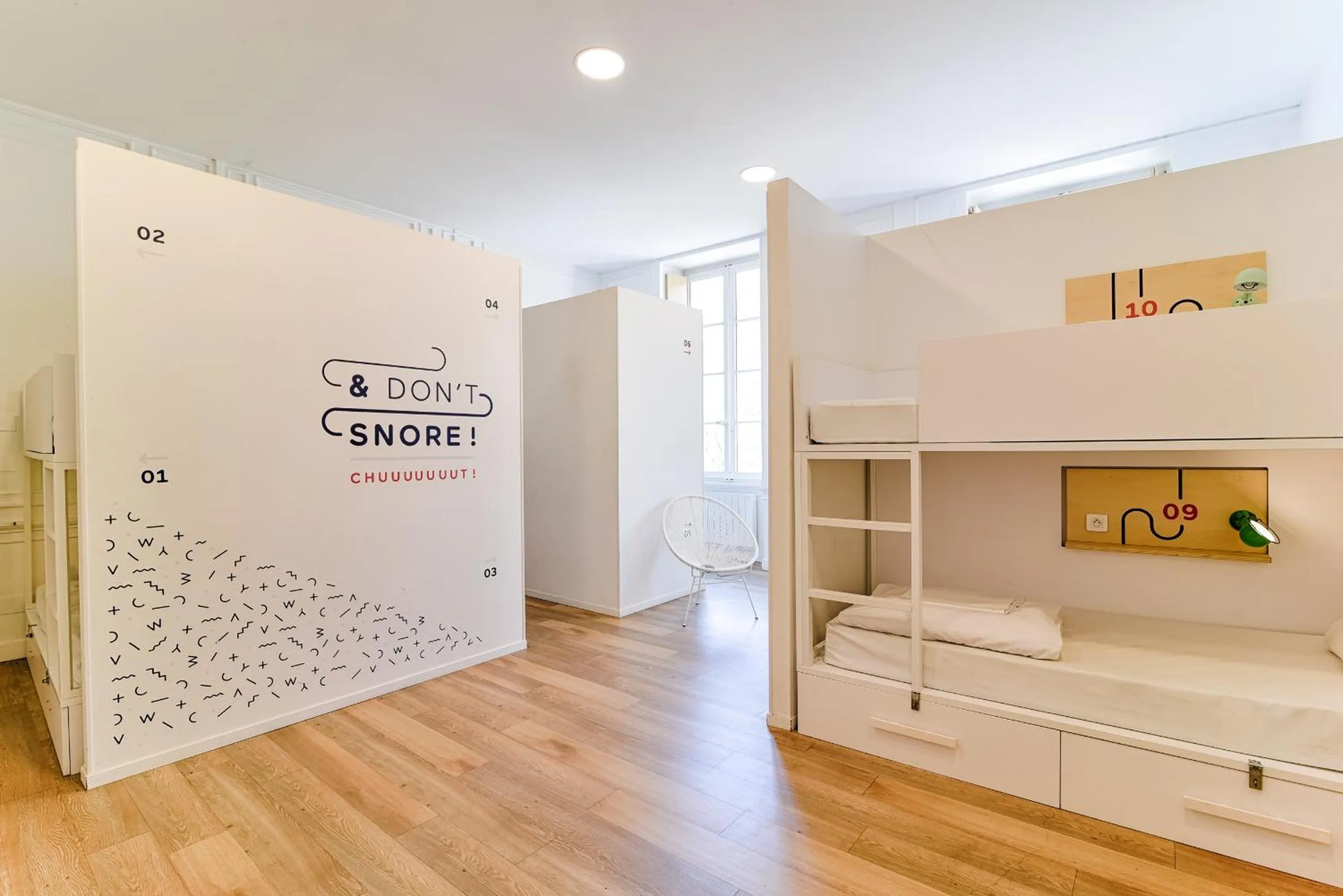 bunk bed in Away Hostel & Coffee Shop