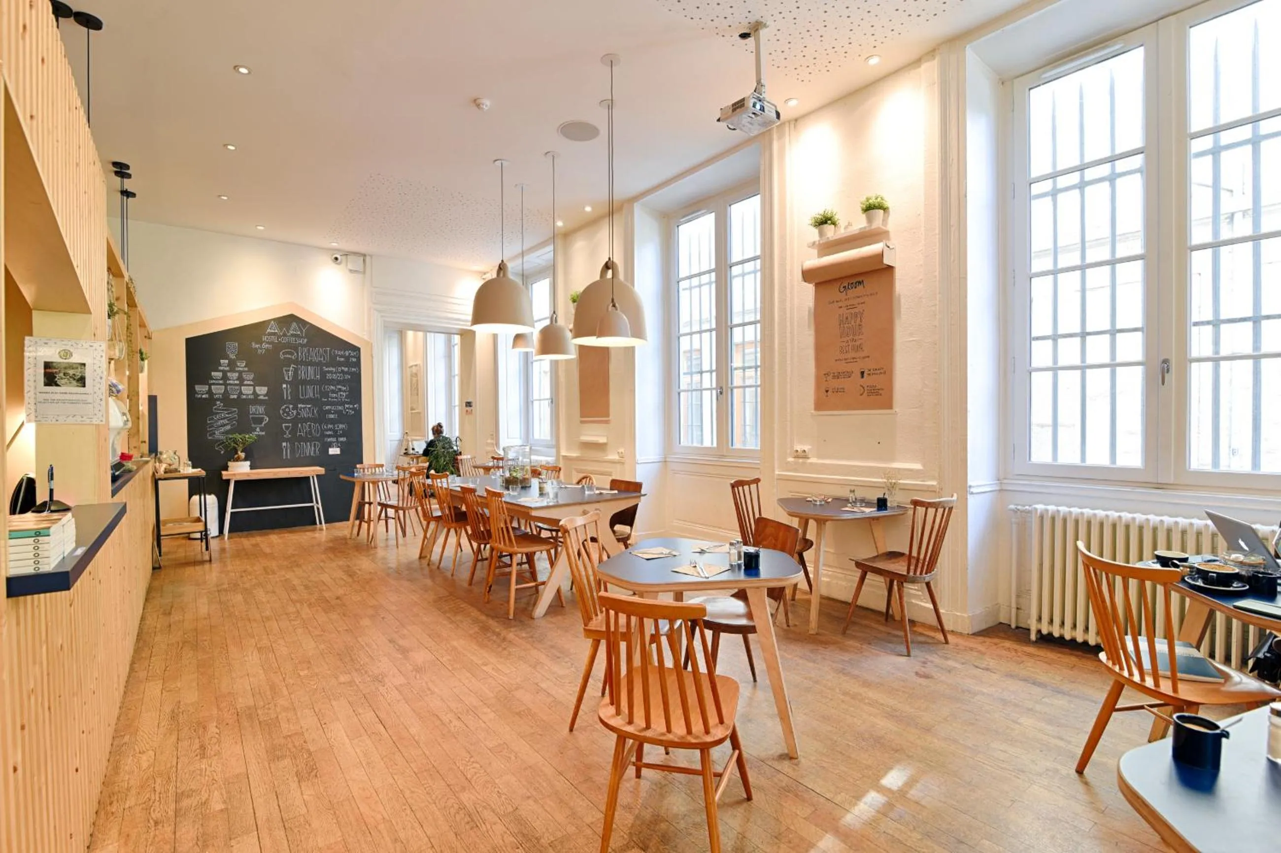 Restaurant/Places to Eat in Away Hostel & Coffee Shop