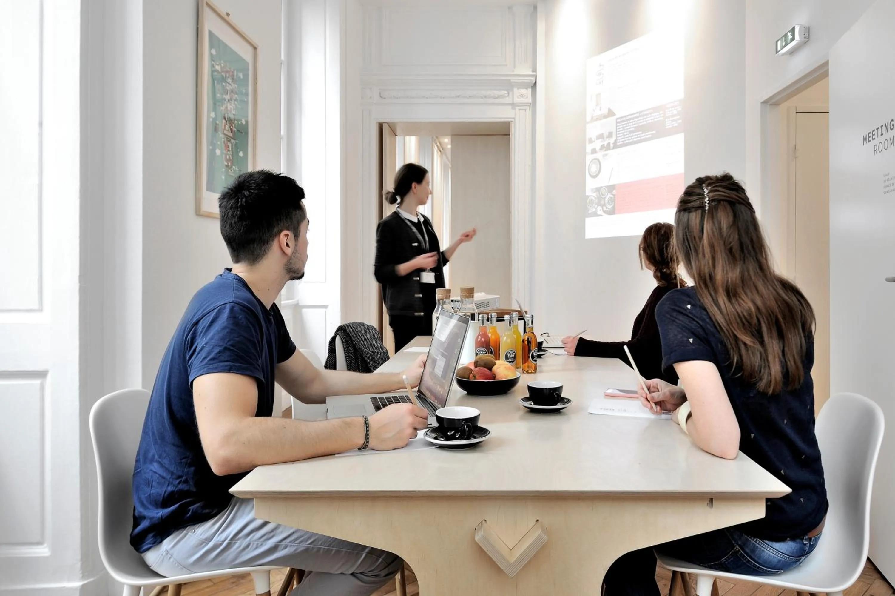 People in Away Hostel & Coffee Shop