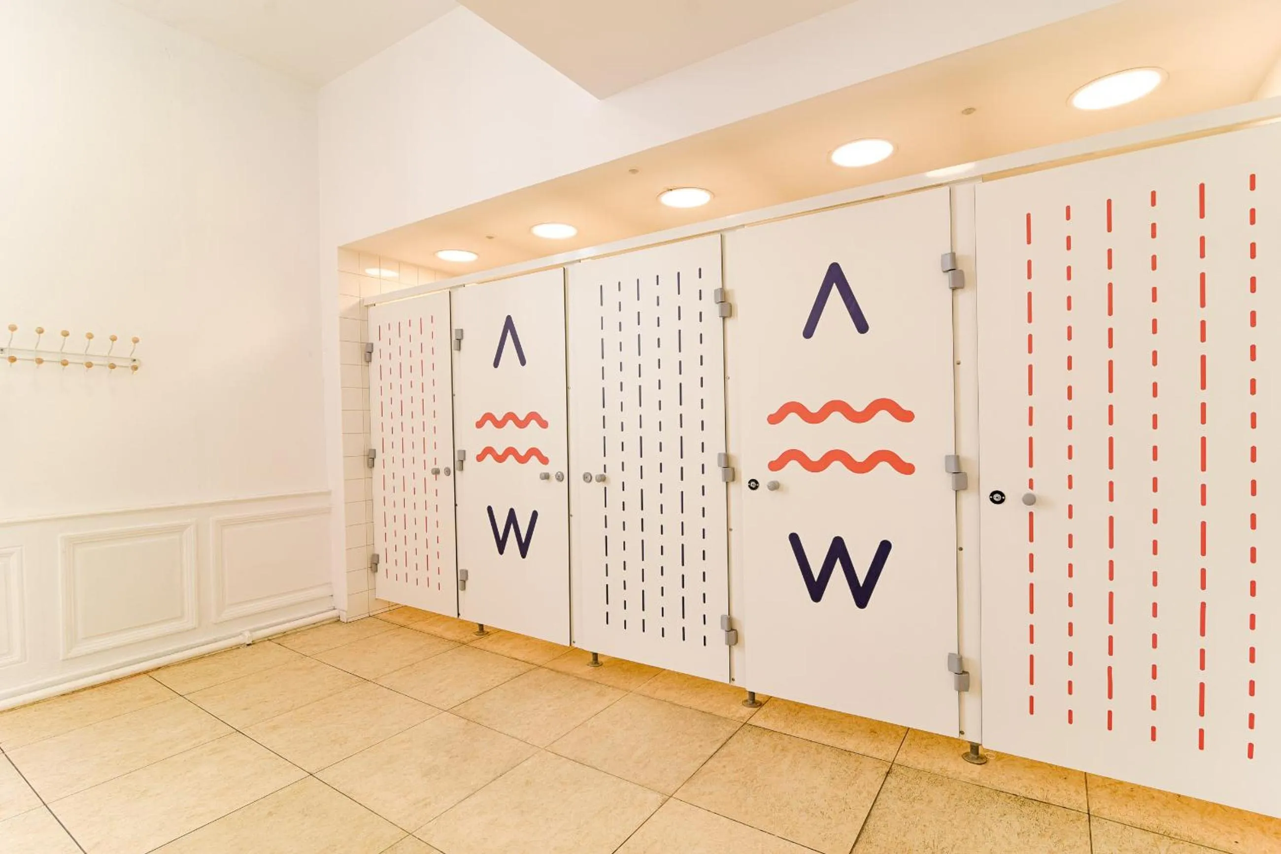 Bathroom in Away Hostel & Coffee Shop