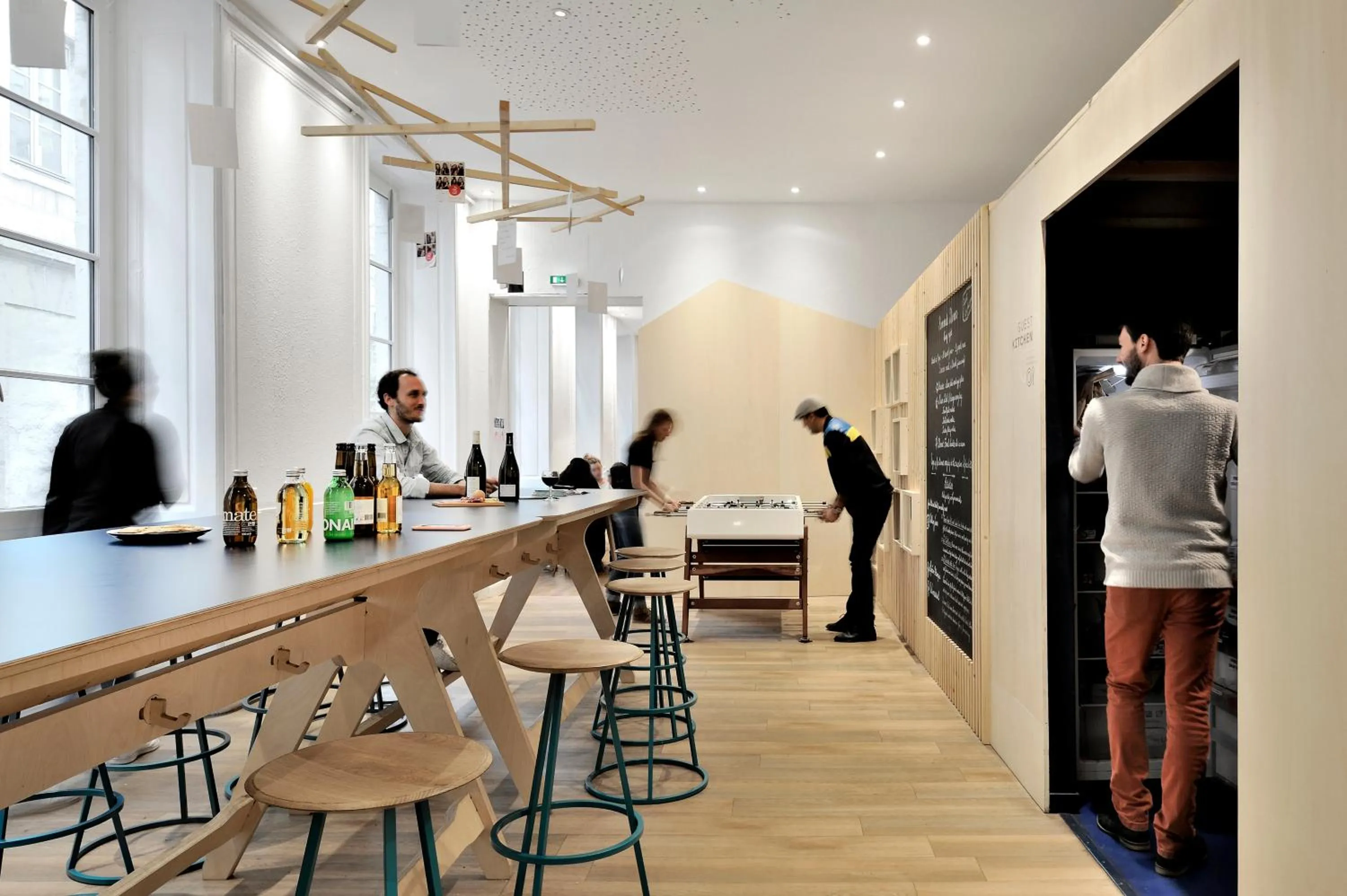 People in Away Hostel & Coffee Shop