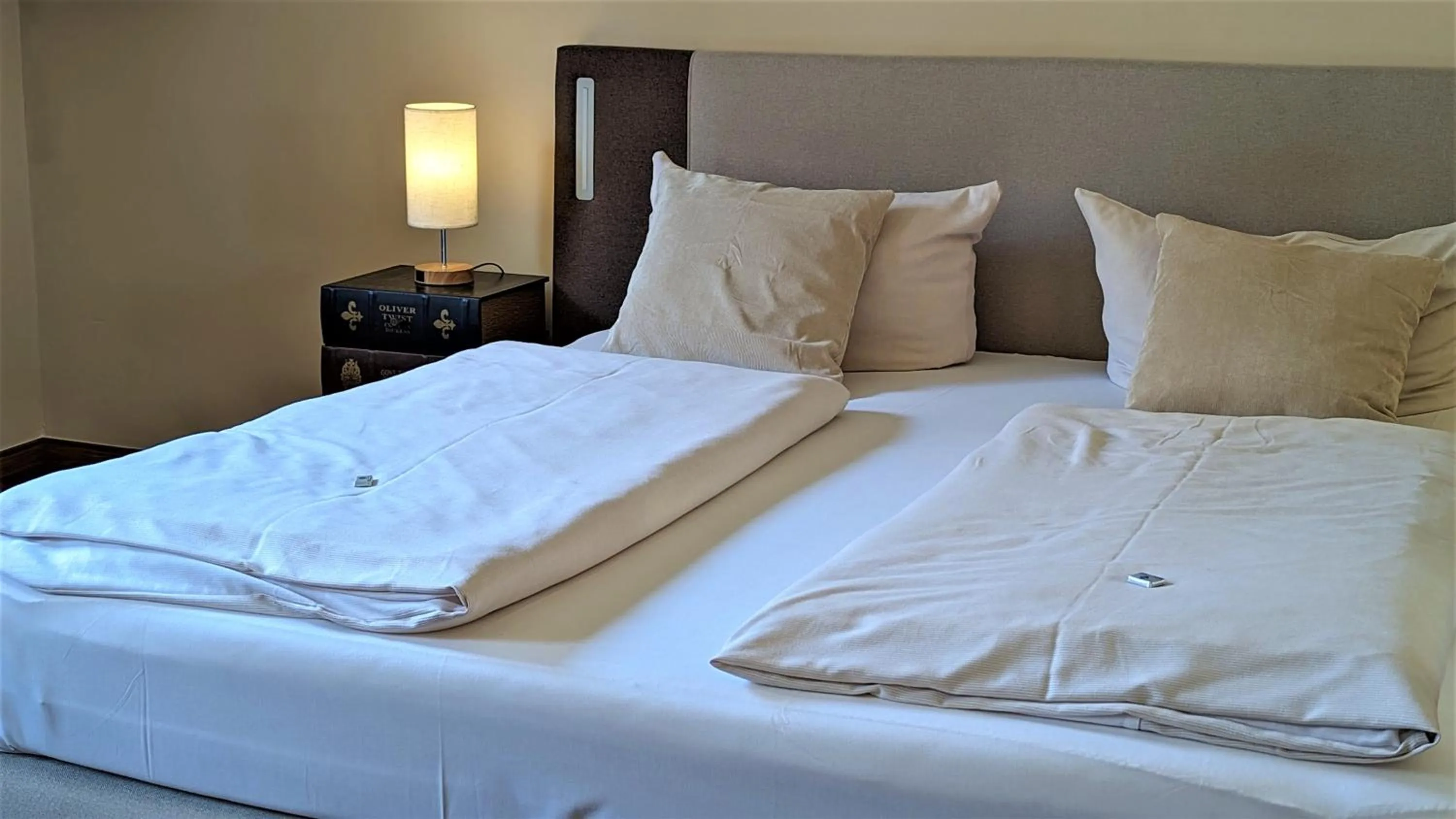 Bed in Altstadthotel Goldene Kugel