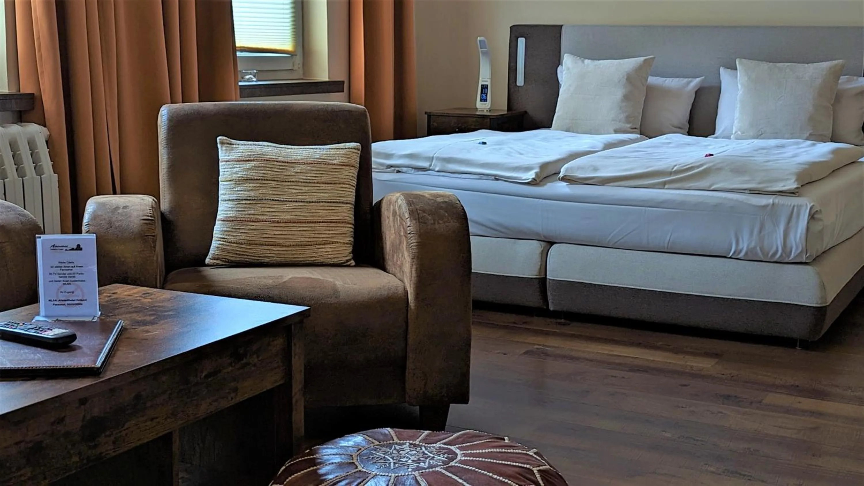 Bed in Altstadthotel Goldene Kugel