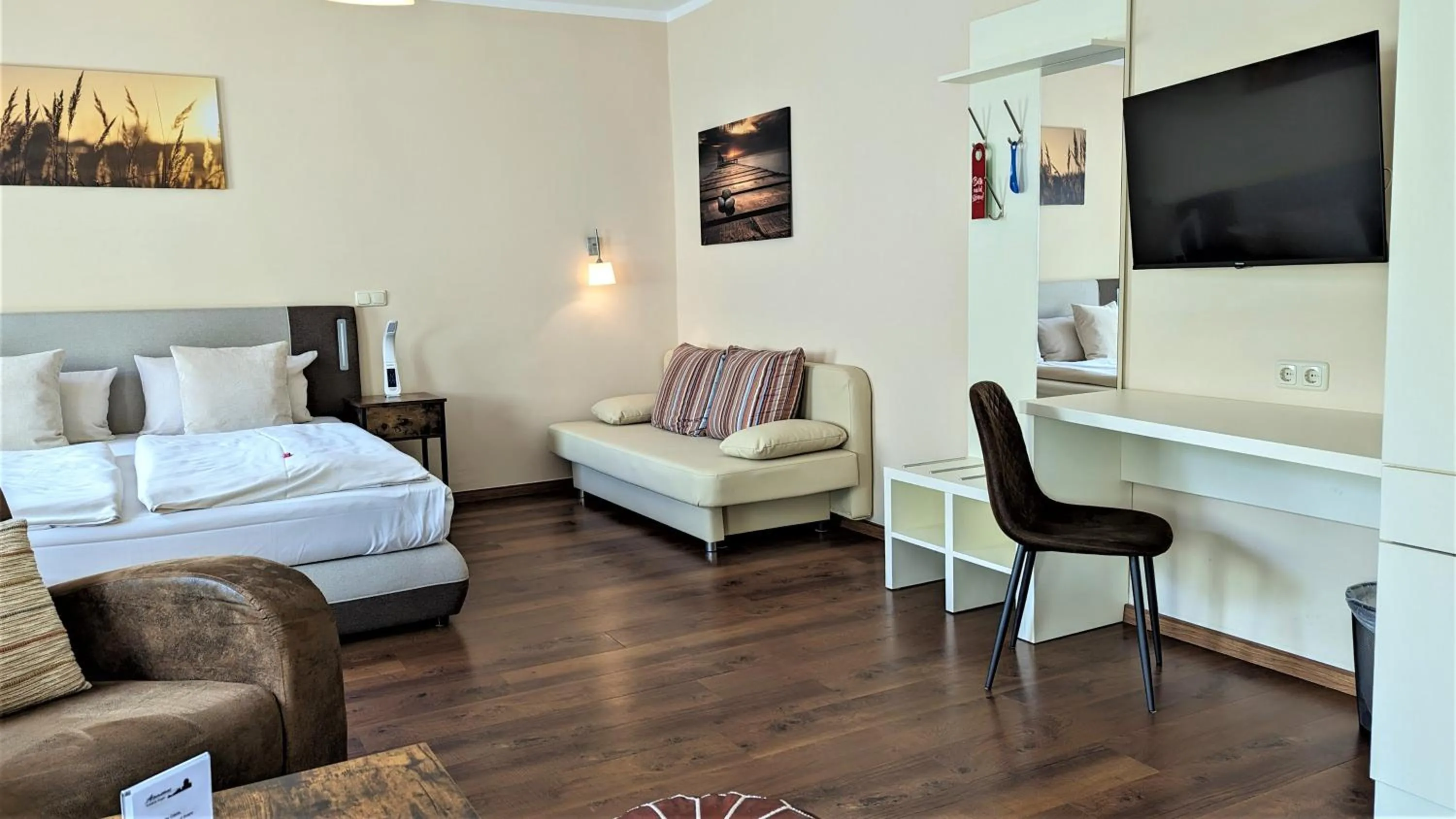 Bed in Altstadthotel Goldene Kugel