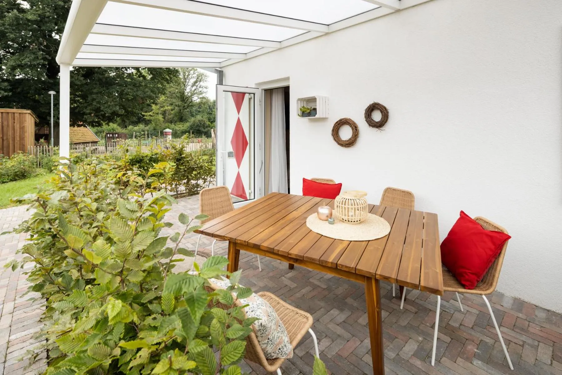 Balcony/Terrace in Schloss Hertefeld & Hertefeldhof