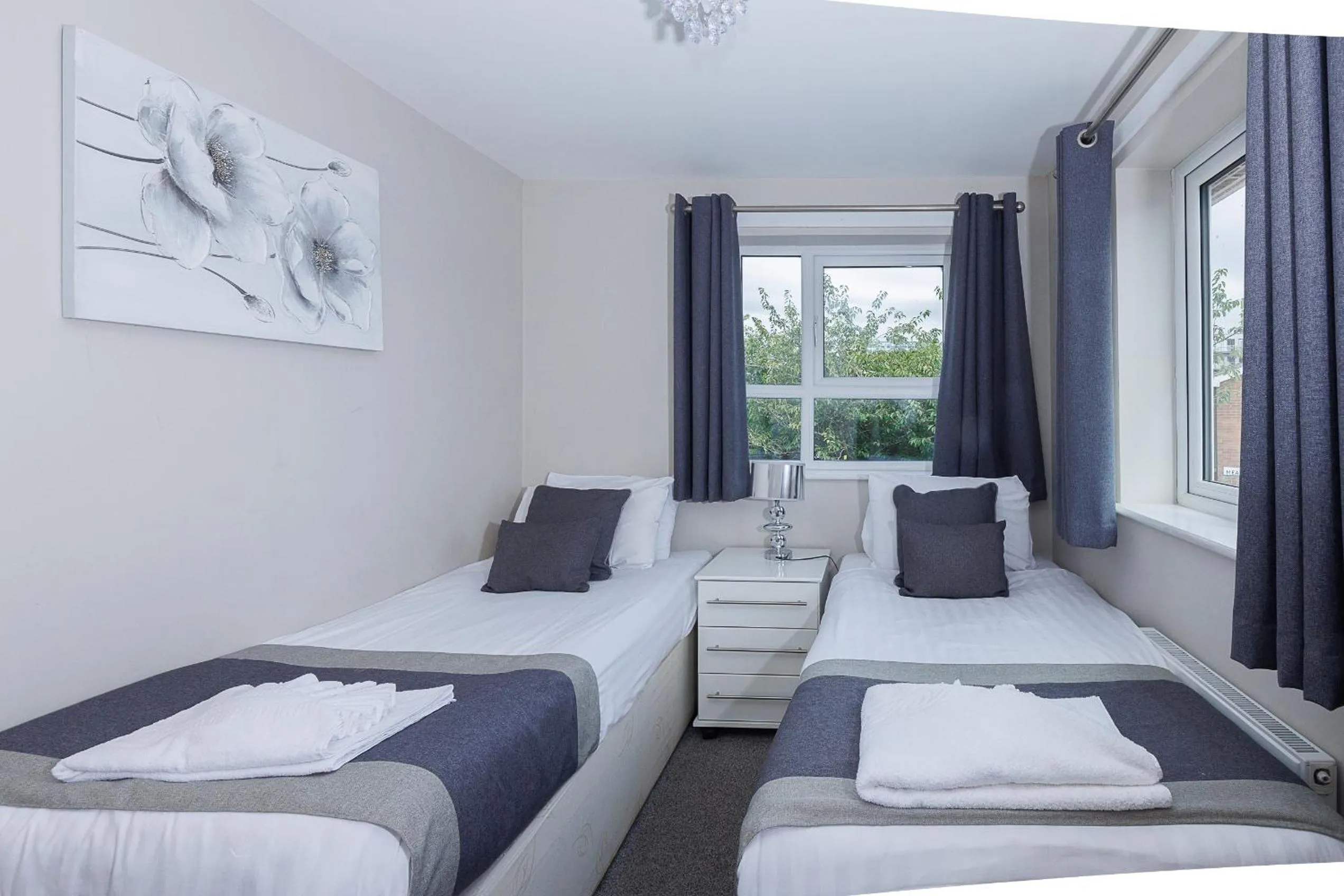 Bed in Riverside Villas