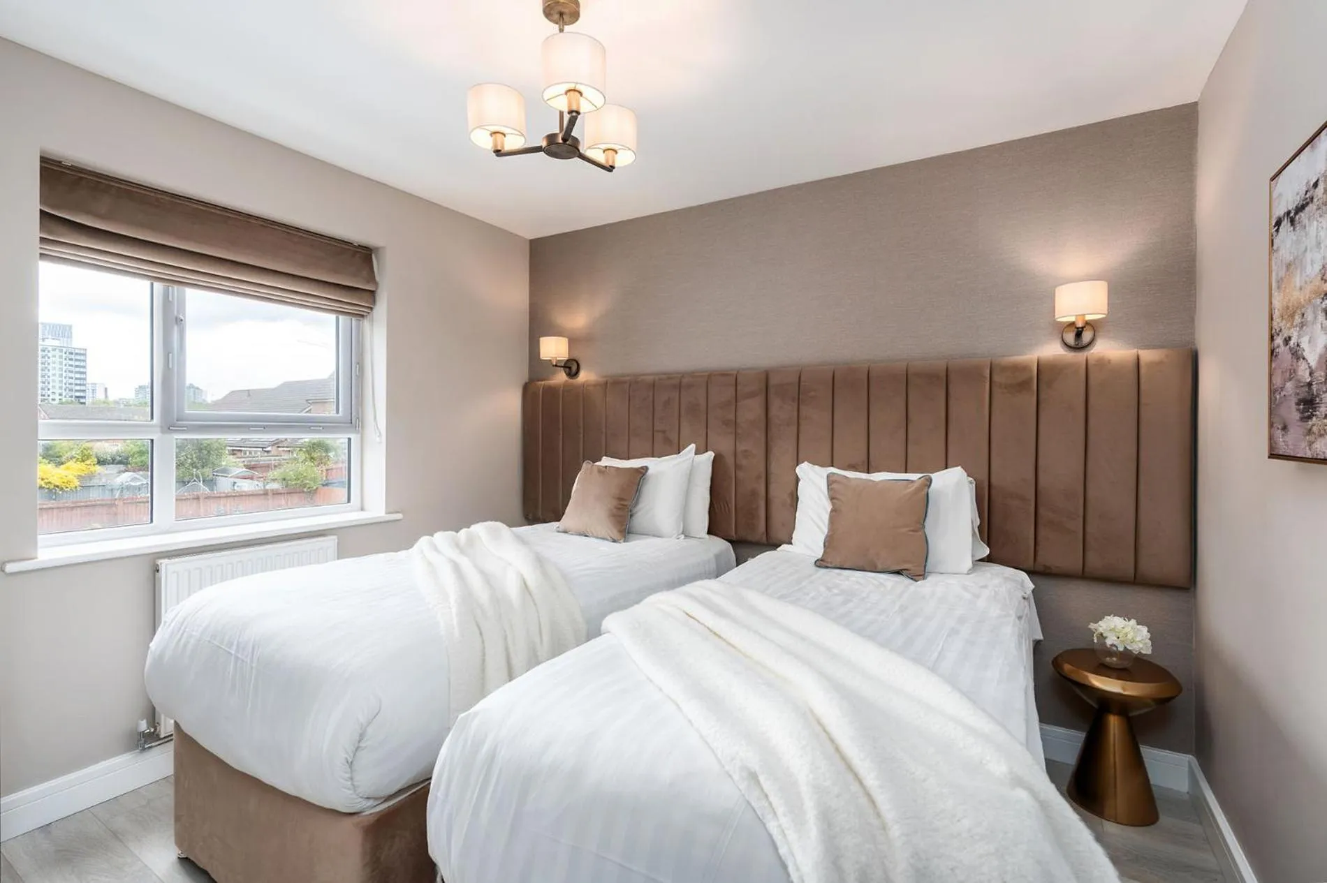 Bed in Riverside Villas