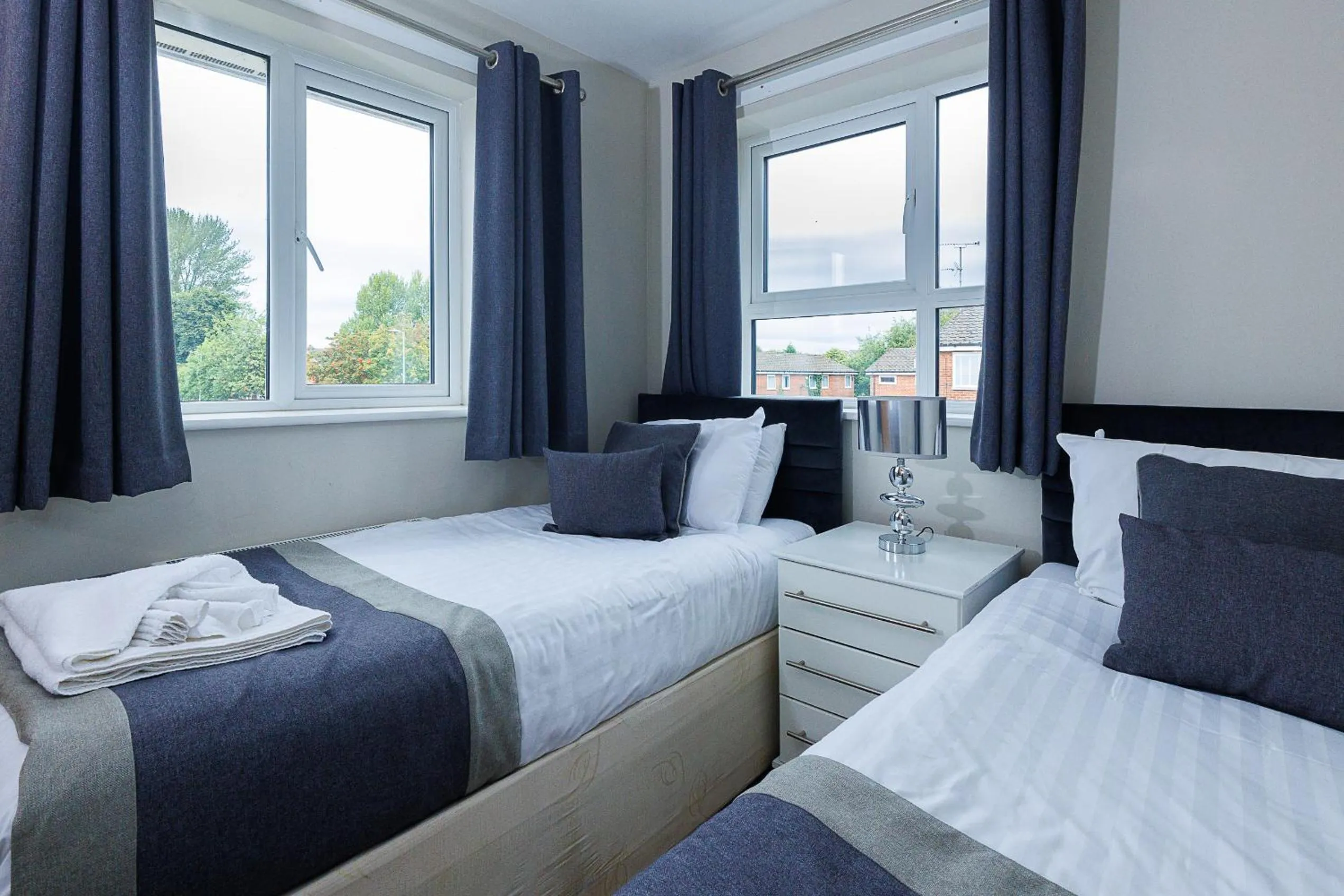 Bed in Riverside Villas