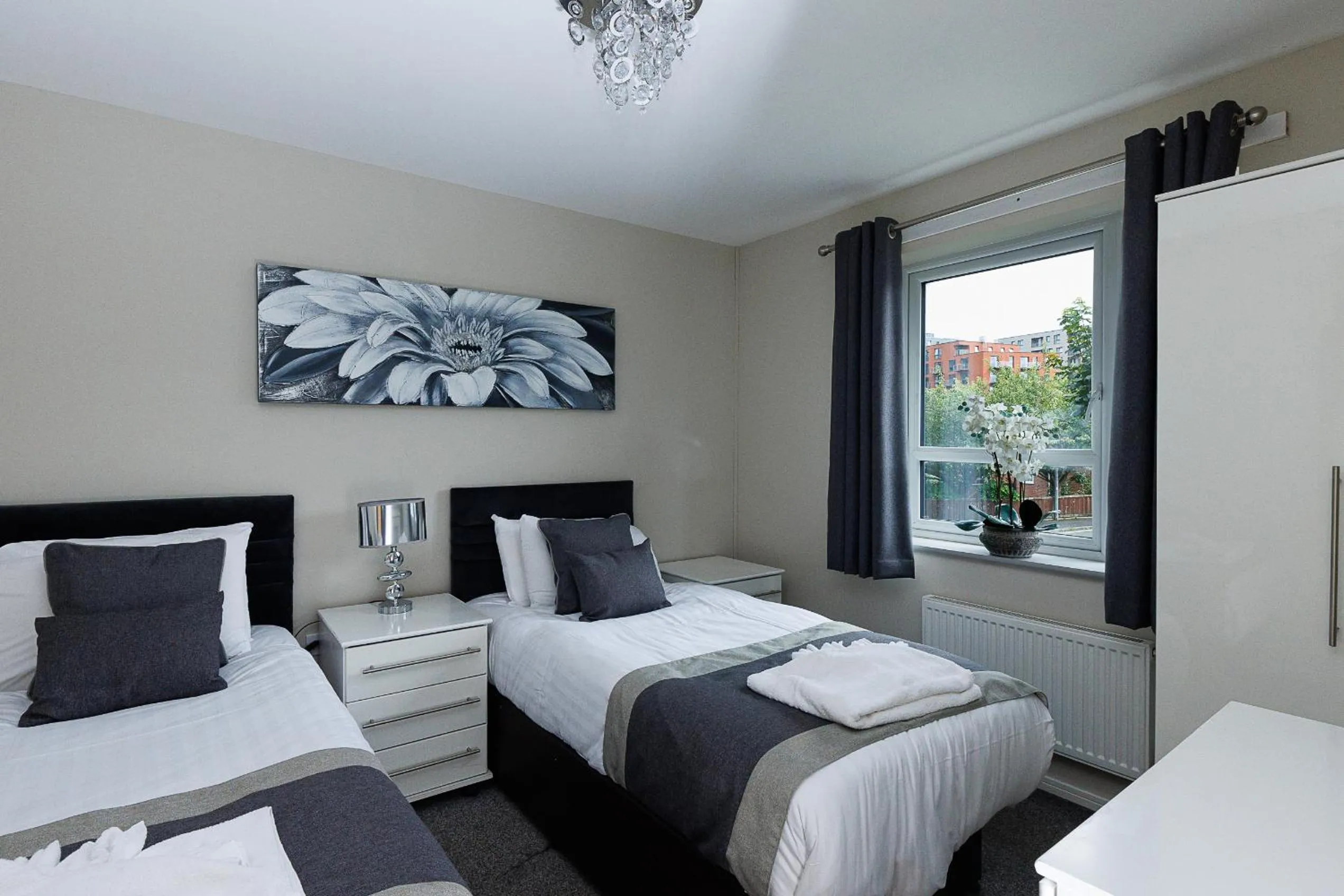 Bed in Riverside Villas