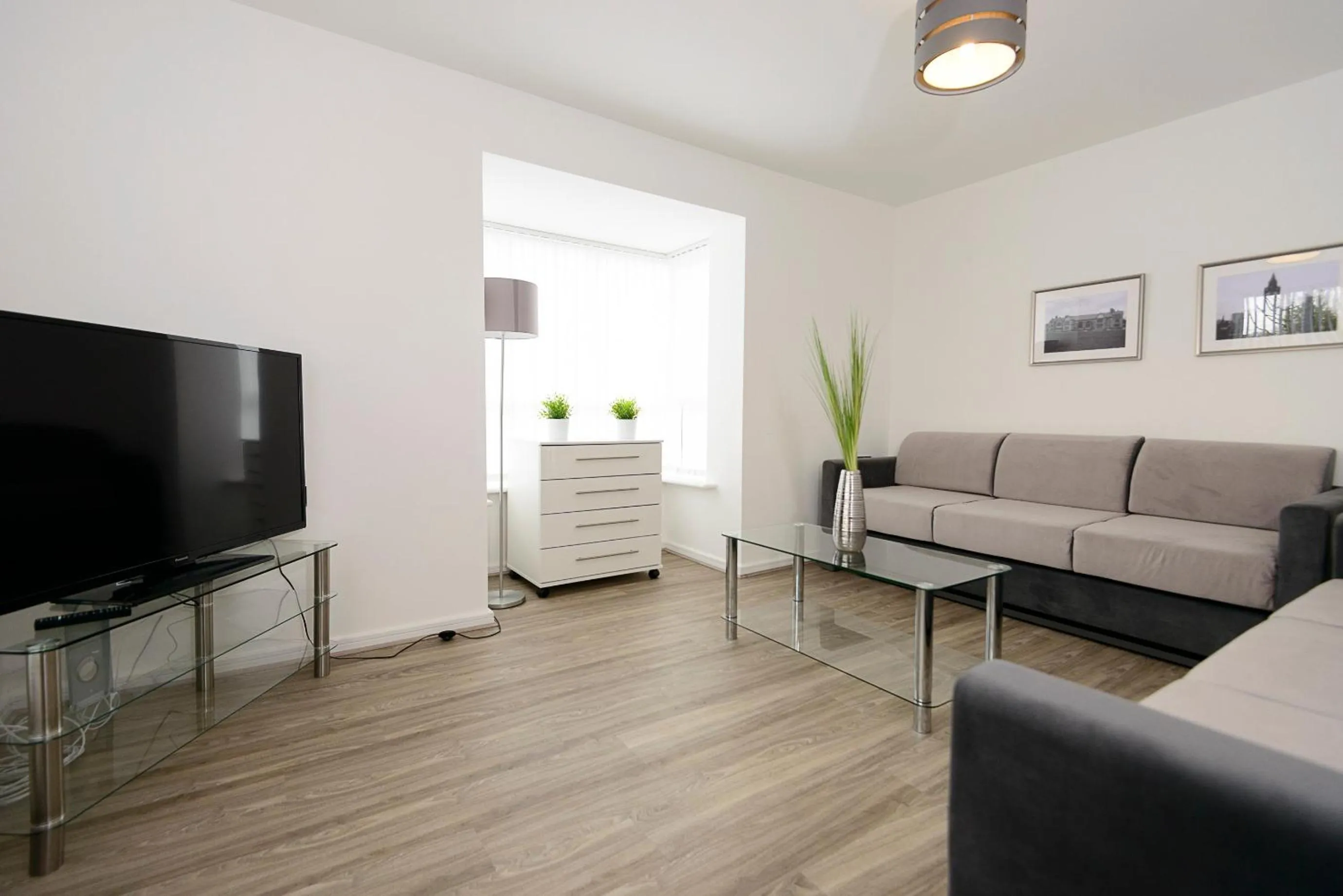 Living room in Riverside Villas