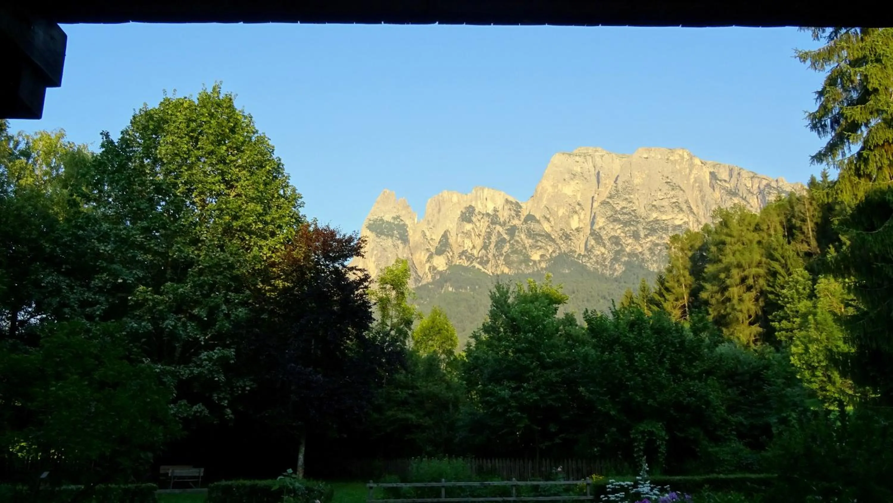Mountain view in Residence Perwanger