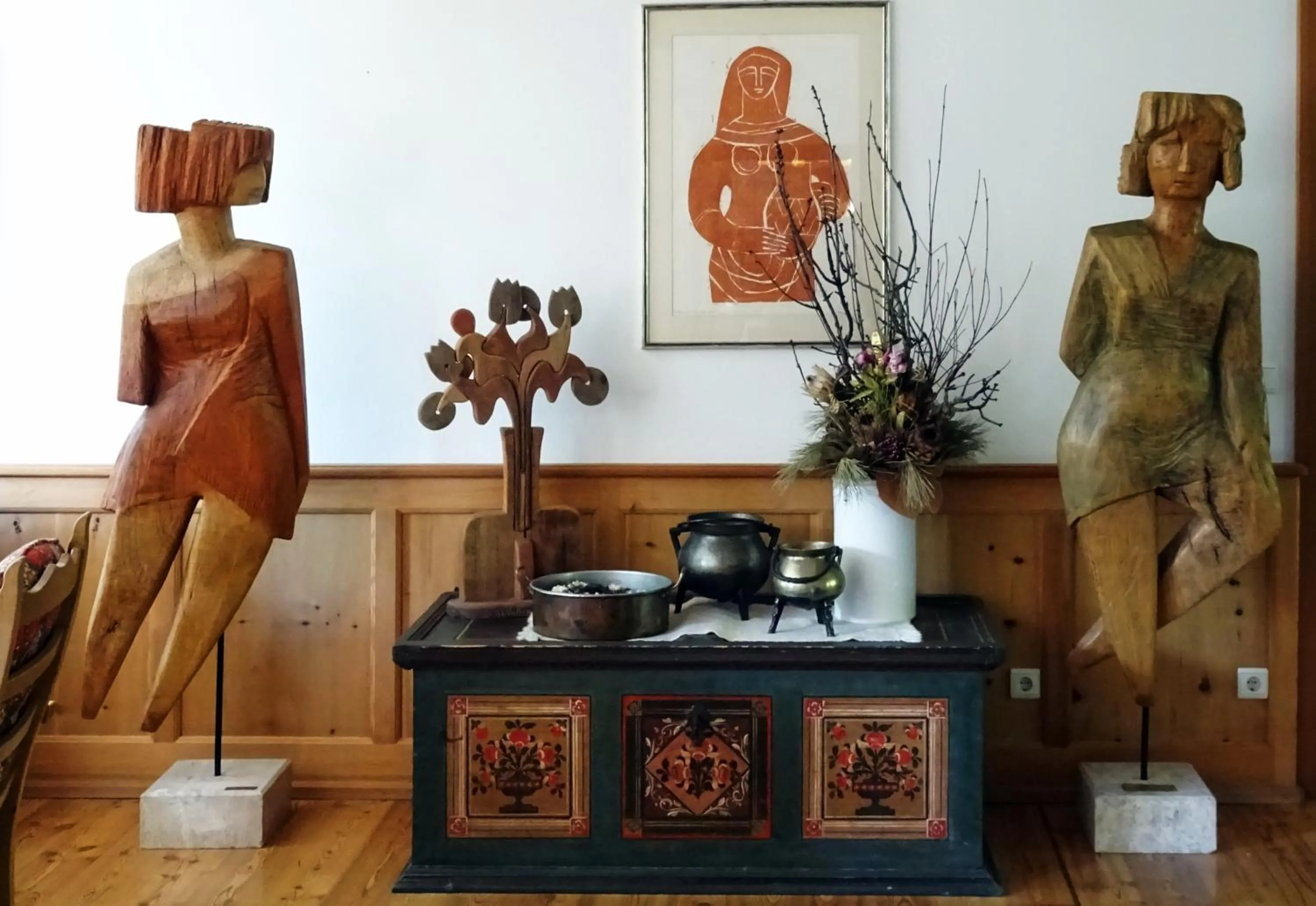 Decorative detail in Residence Perwanger