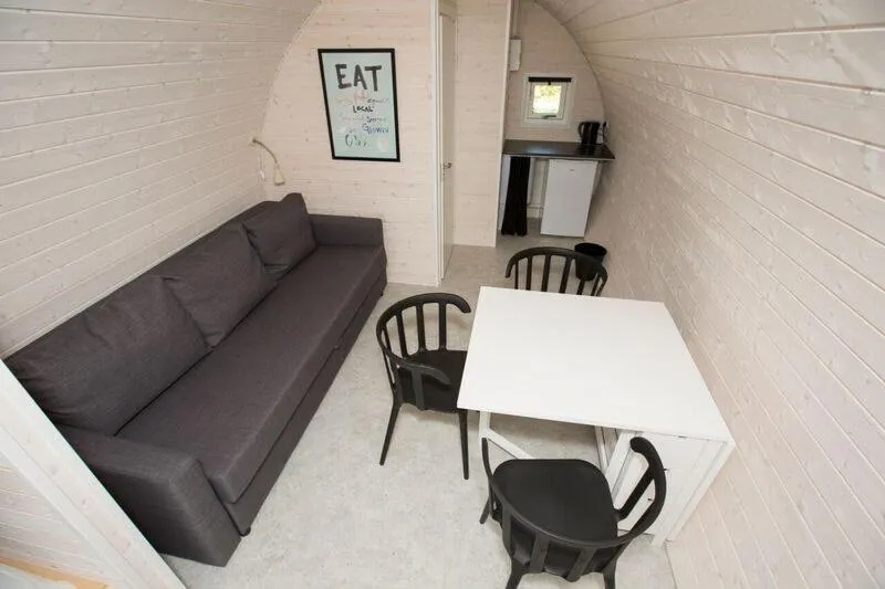 Living room in SportsPark Blaavandshuk Resort