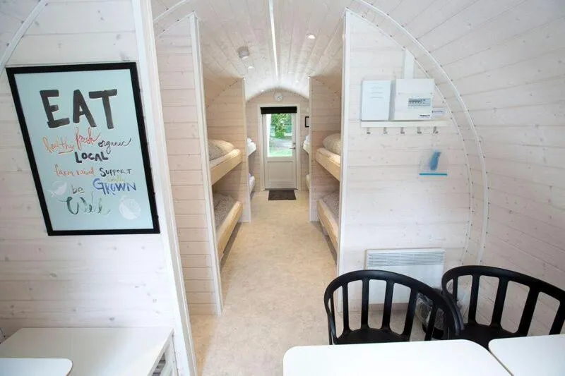 Living room in SportsPark Blaavandshuk Resort