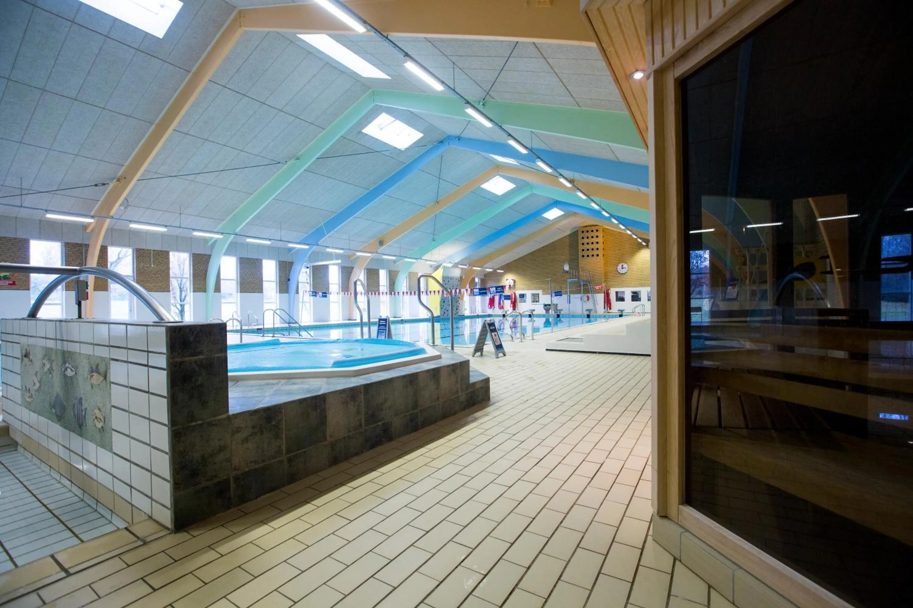 Sauna in SportsPark Blaavandshuk Resort