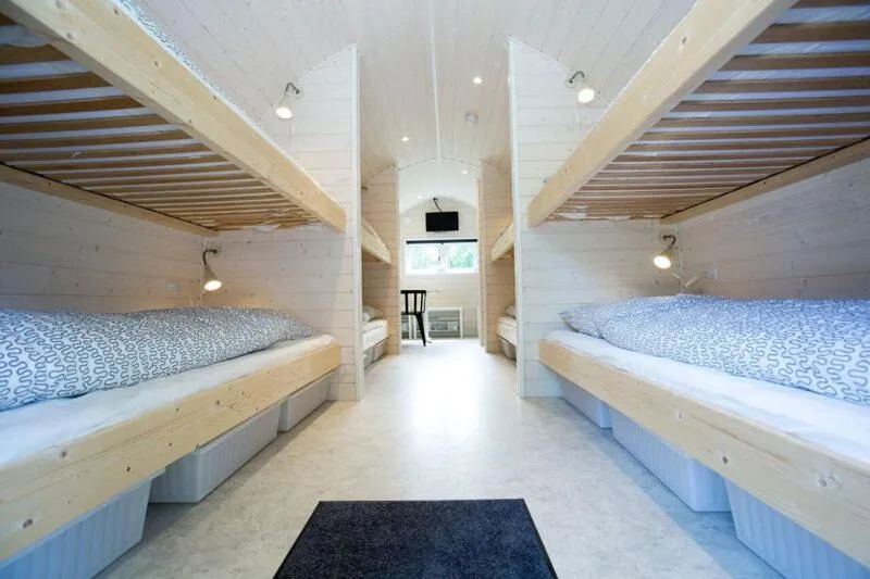 Photo of the whole room, Bed in SportsPark Blaavandshuk Resort