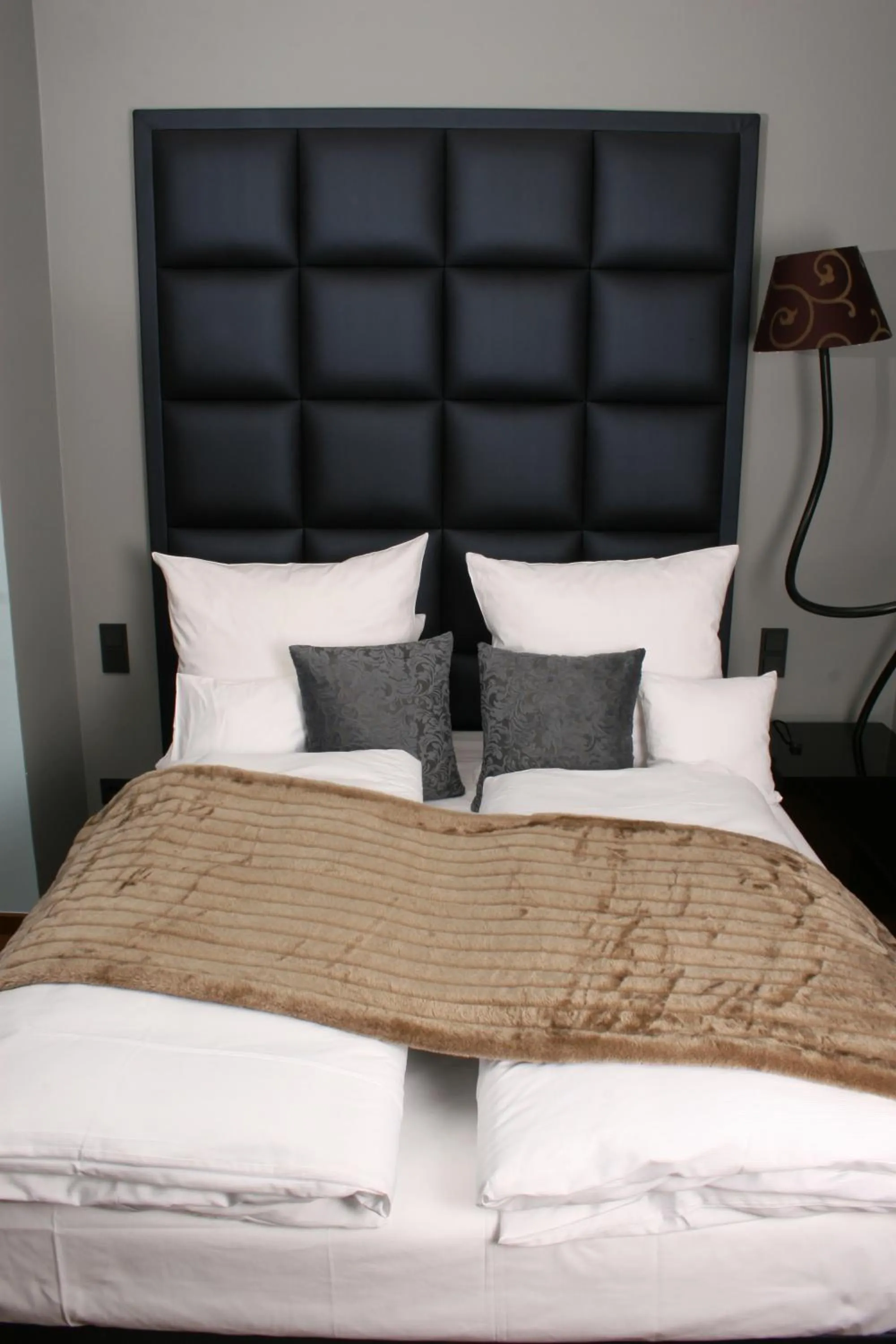 Bed in Hotel Rosenmeer