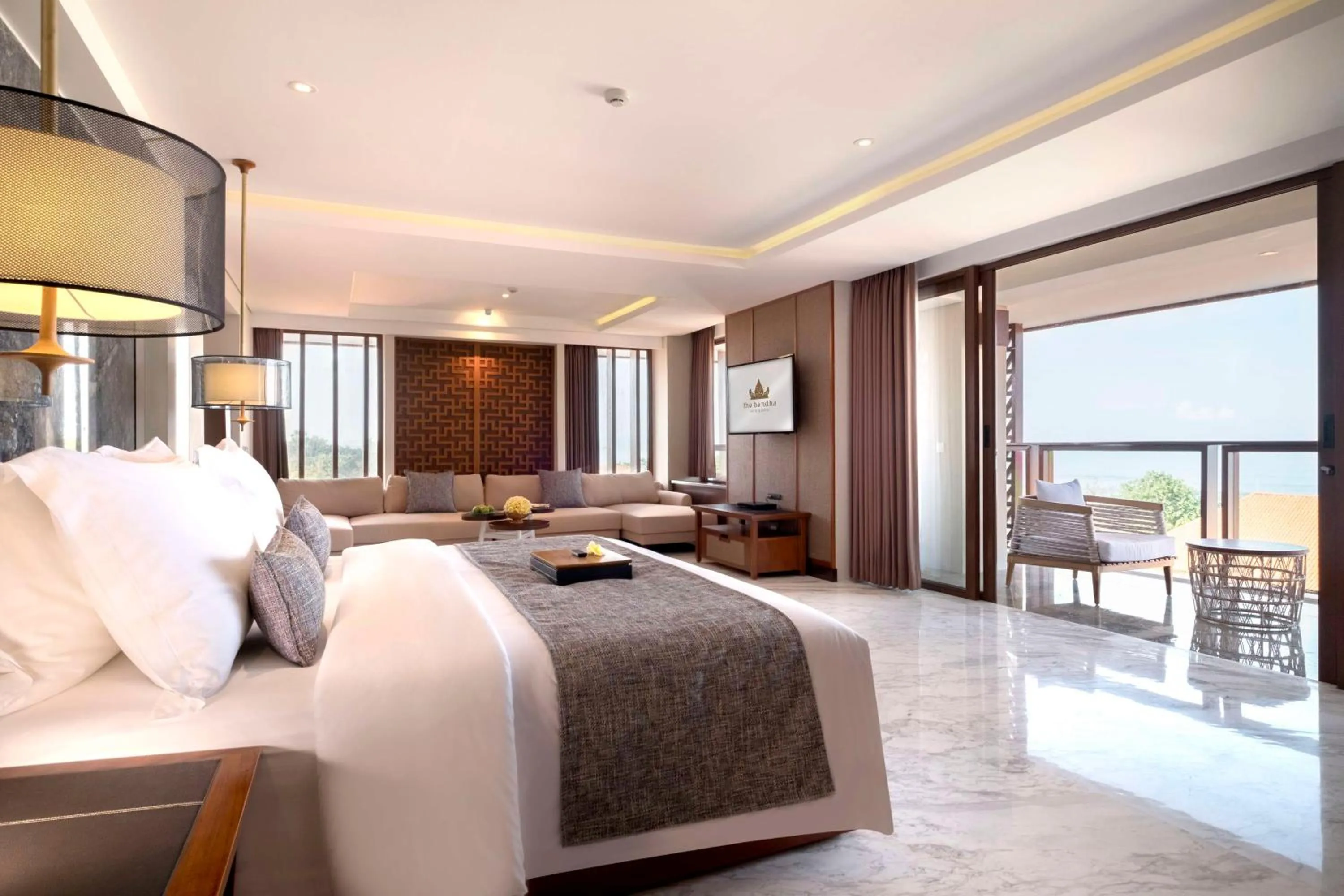 Photo of the whole room, Bed in The Bandha Hotel & Suites