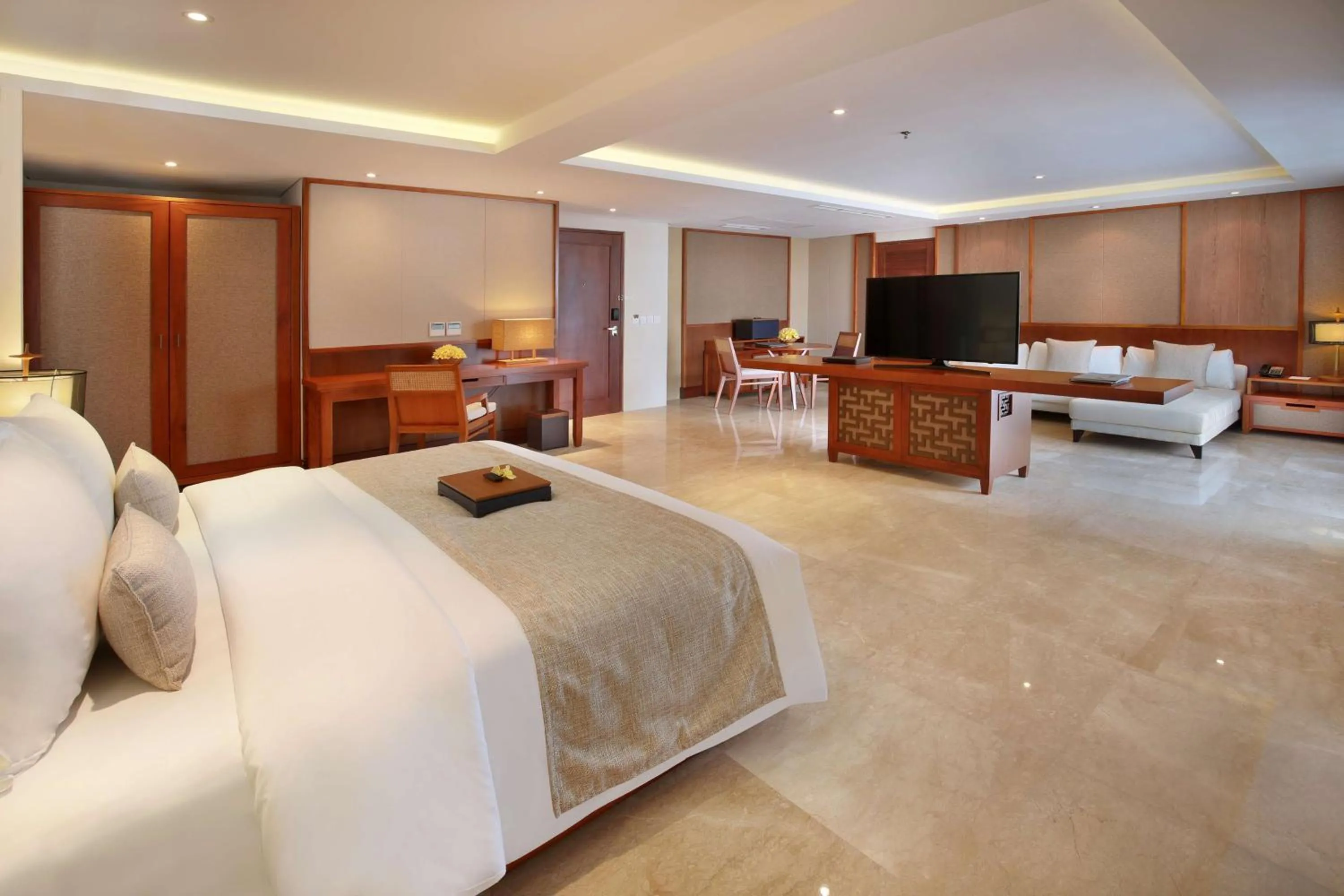 Photo of the whole room, Bed in The Bandha Hotel & Suites