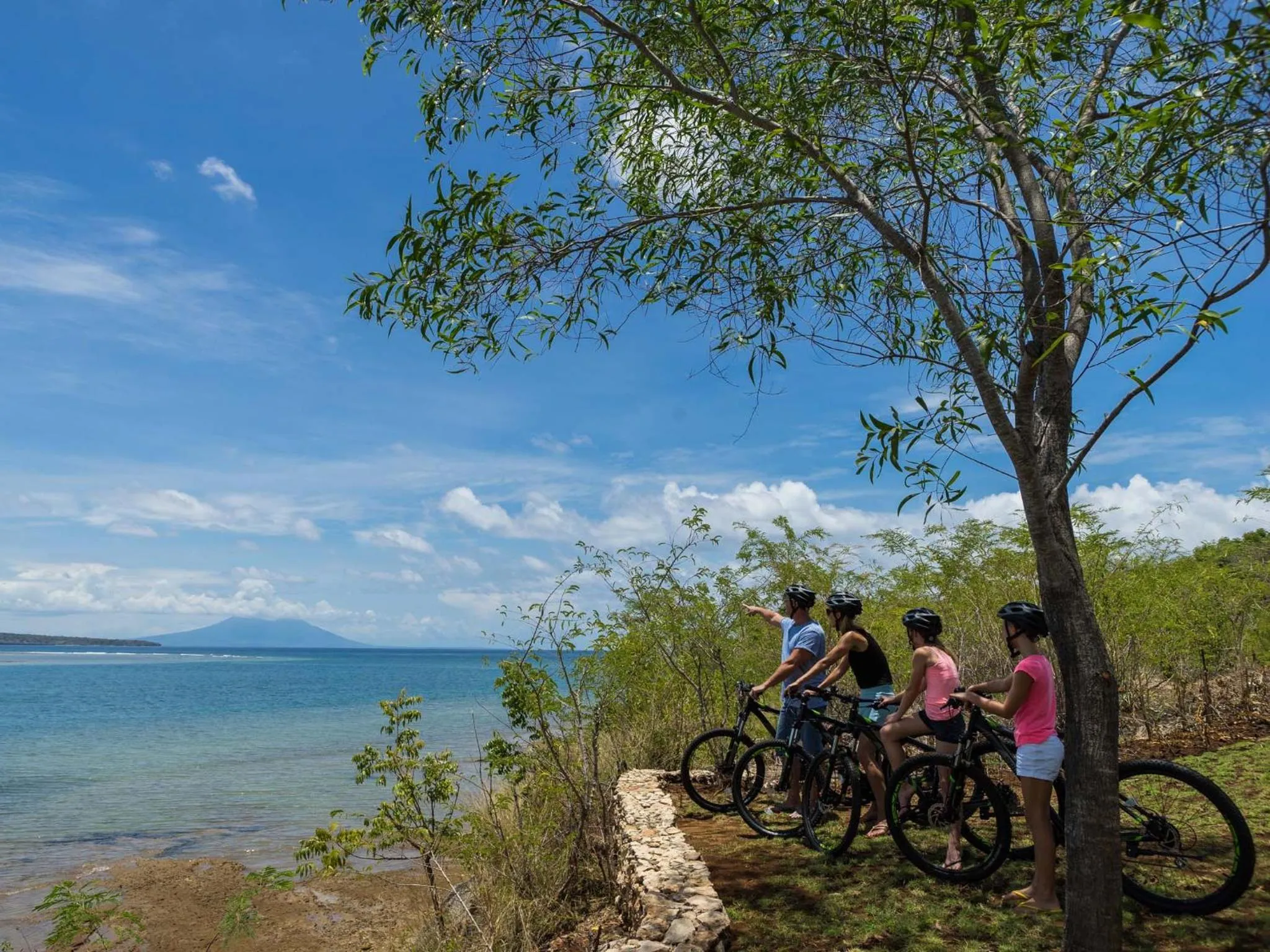 Cycling in Menjangan Dynasty Resort