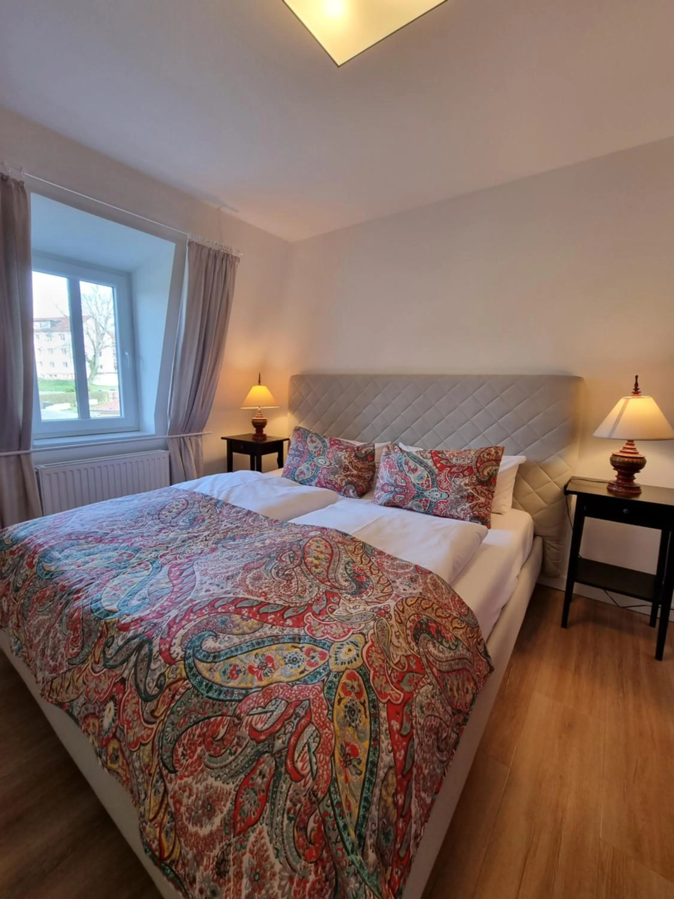 Bed in Hotel Burg Wanzleben