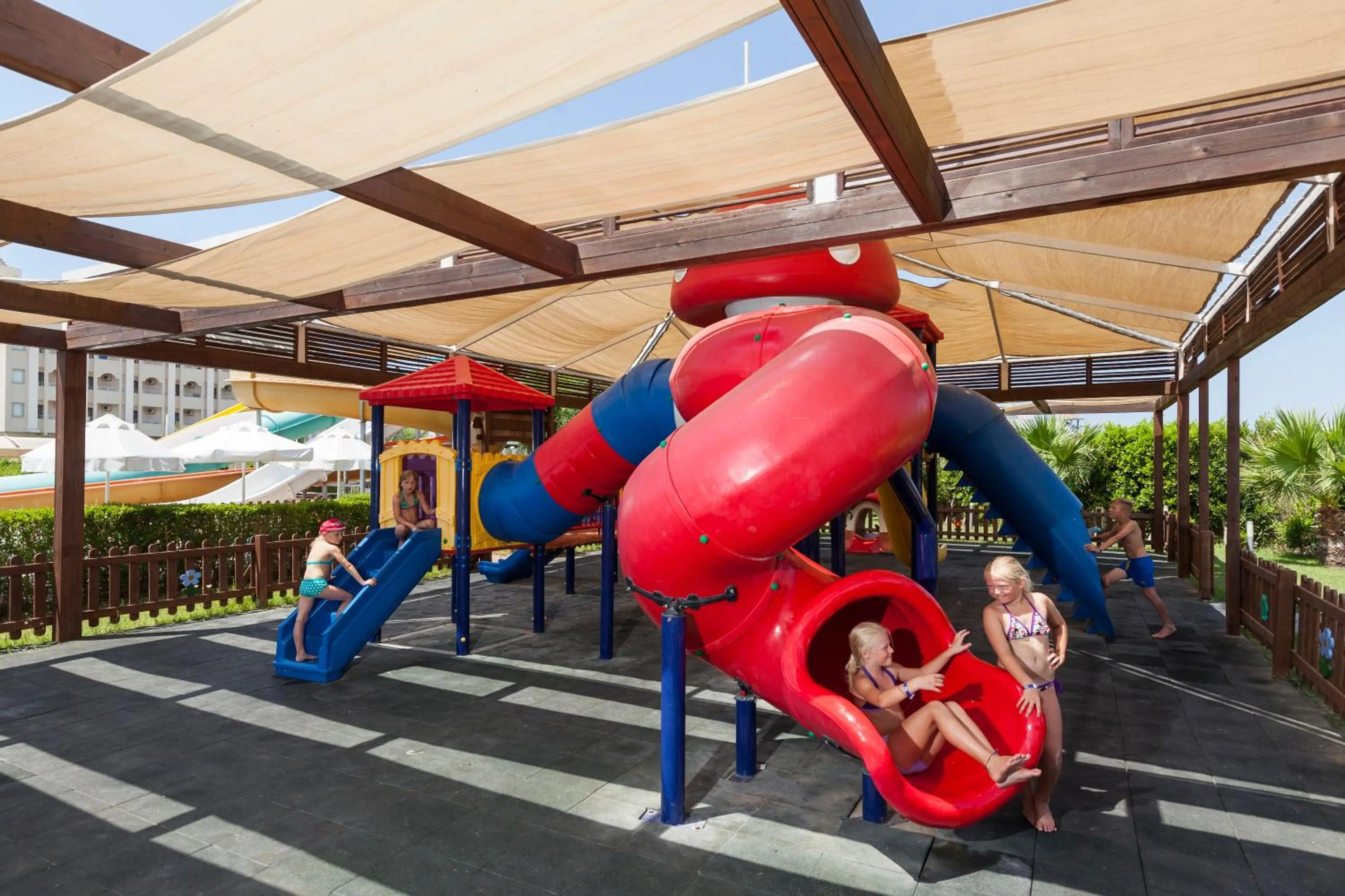 Children play ground in Calimera Hane Garden Hotel