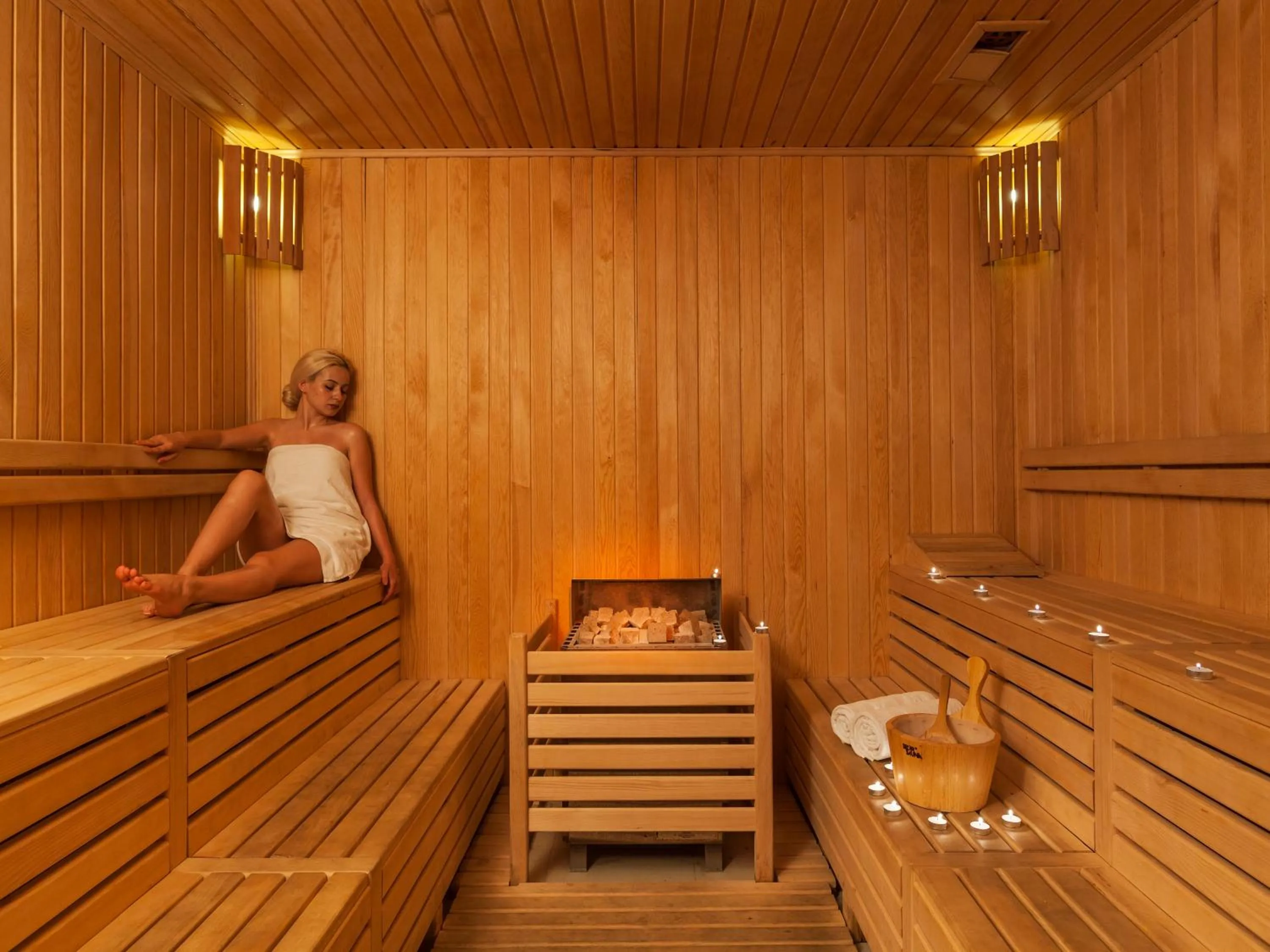 Sauna in Calimera Hane Garden Hotel