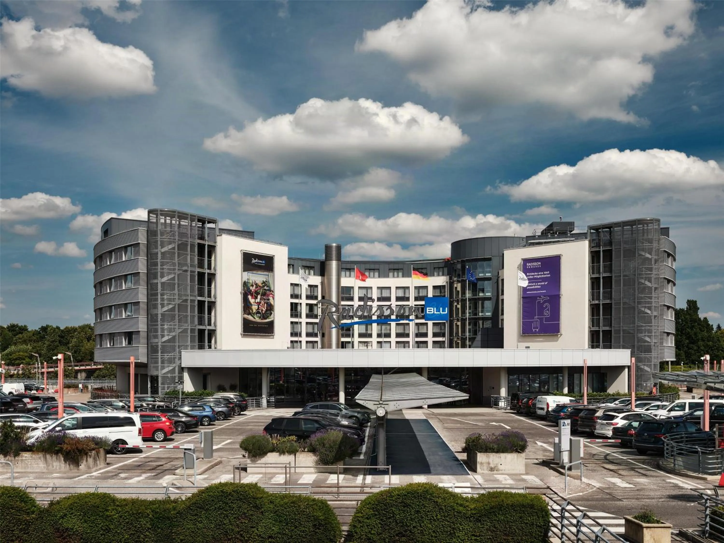 Property building in Radisson Blu Hotel, Hamburg Airport