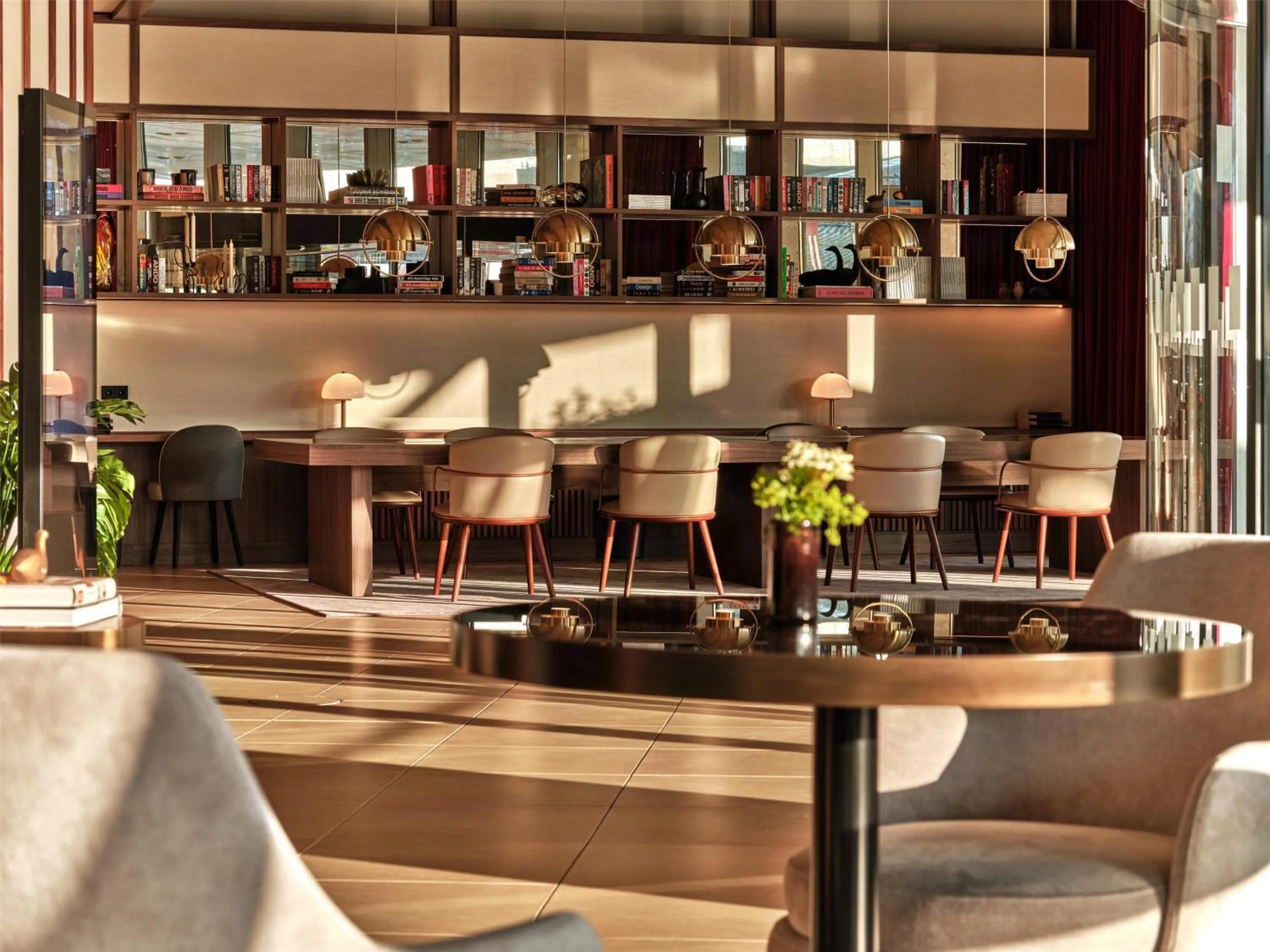 Lobby or reception in Radisson Blu Hotel, Hamburg Airport