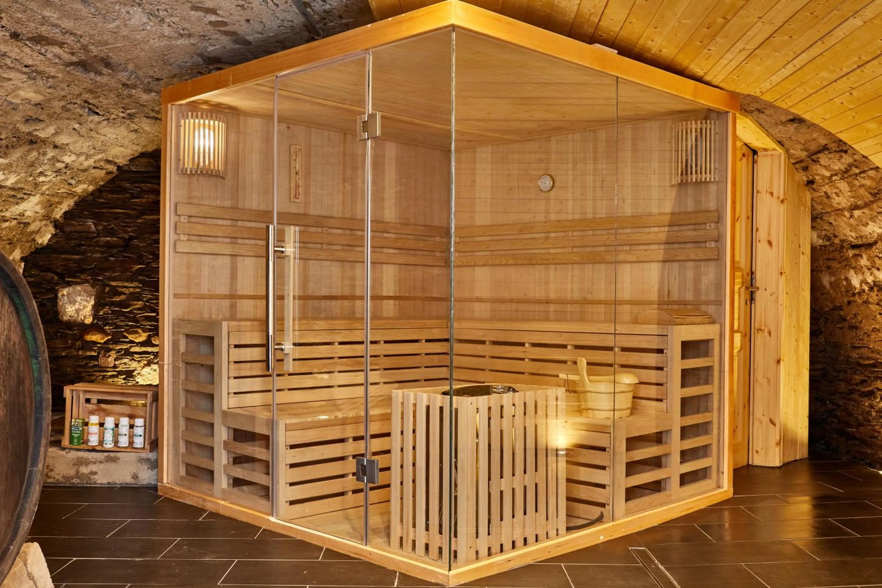 Sauna in Burgblickhotel