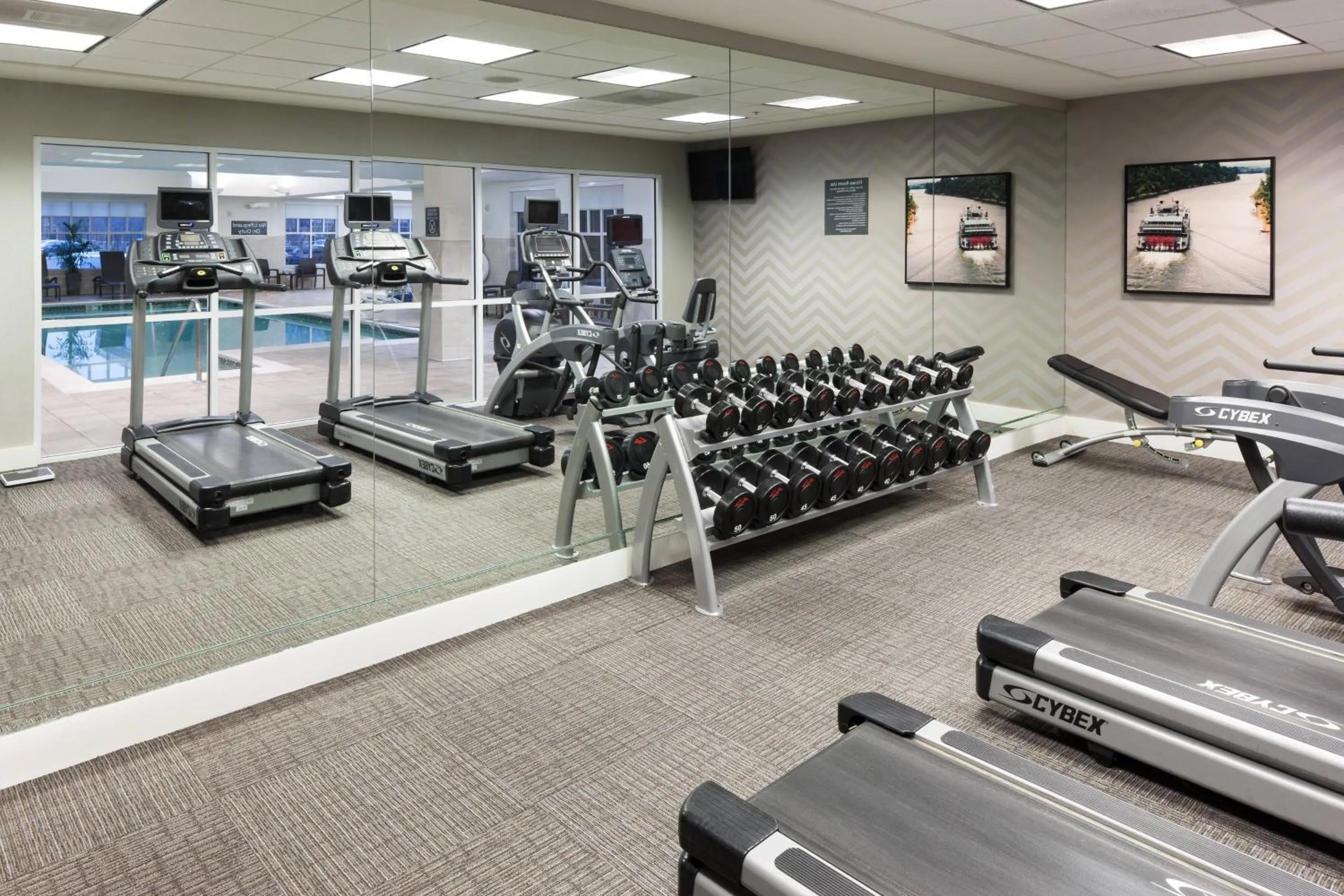 Fitness centre/facilities in Residence Inn by Marriott Franklin Cool Springs