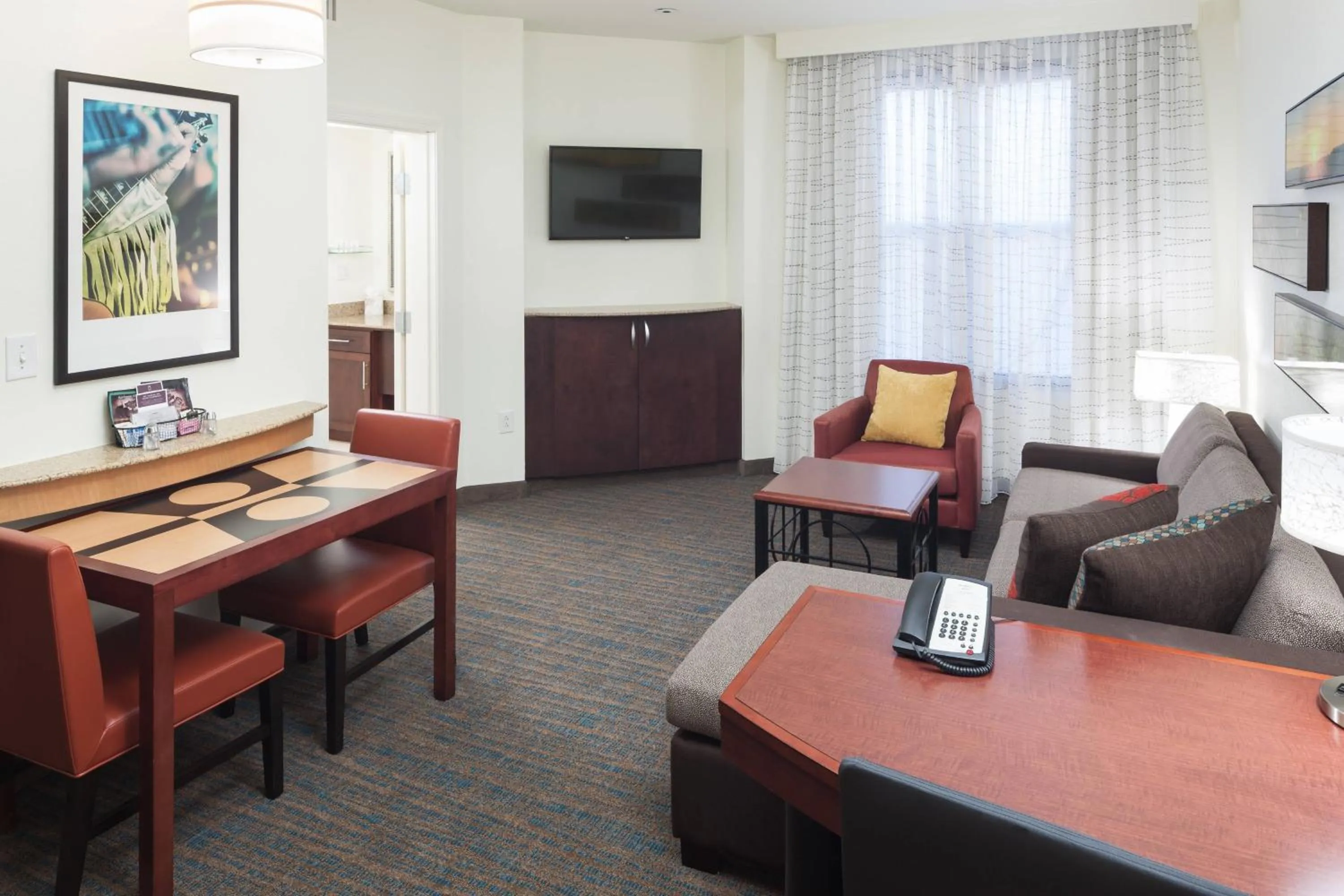Living room in Residence Inn by Marriott Franklin Cool Springs