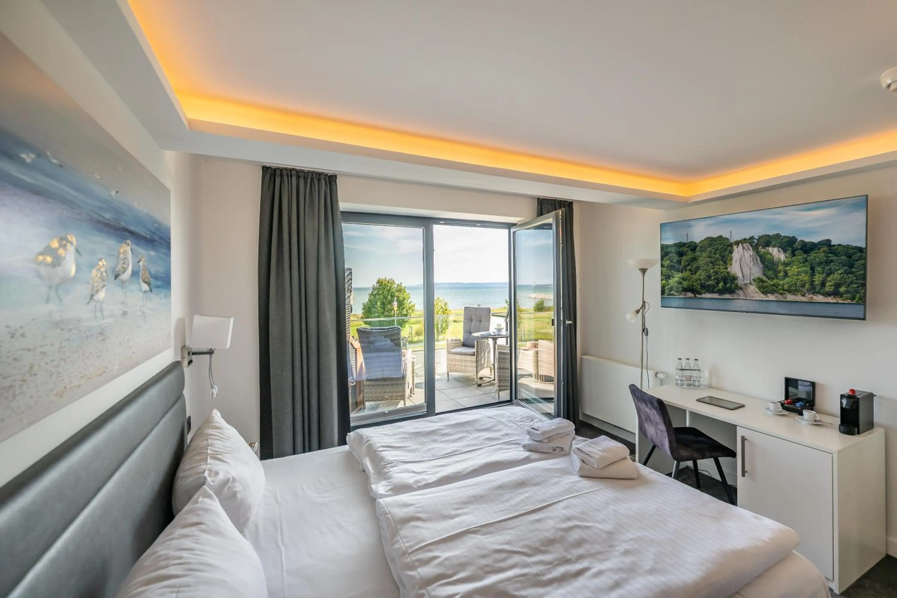 Bed in Hotel Königslinie