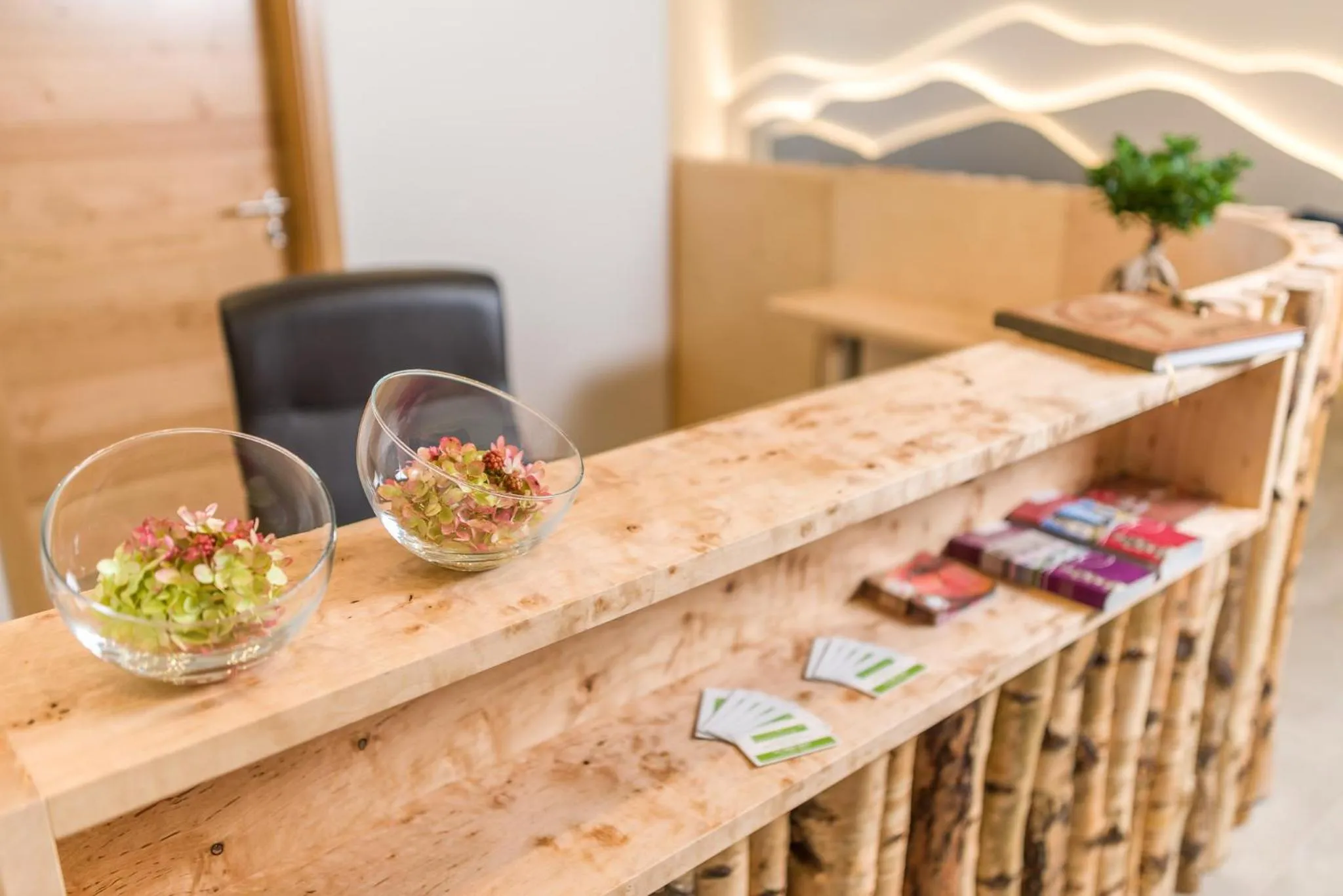 Lobby or reception in Hotel Rhönhof