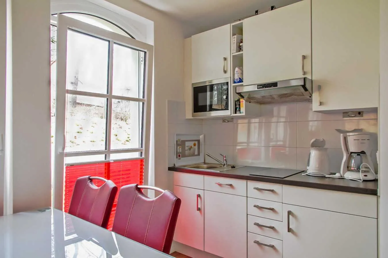 Kitchen or kitchenette in Haus Meeresblick - Ferienwohnung Fischerhüs (Ref. 138713)