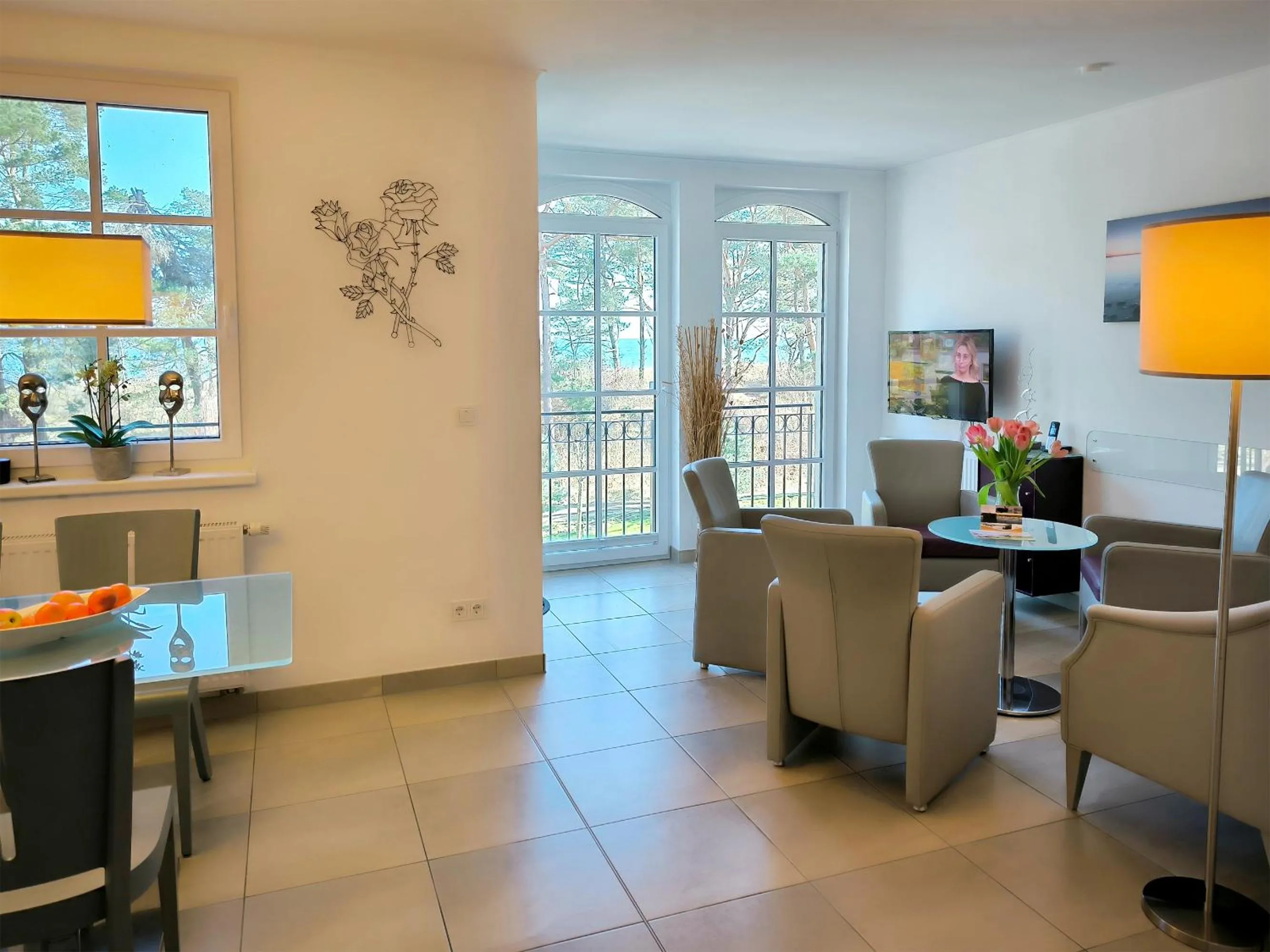 Haus Meeresblick - Ferienwohnung Regenbogen A 1.19 (Ref. 132408 u 1)