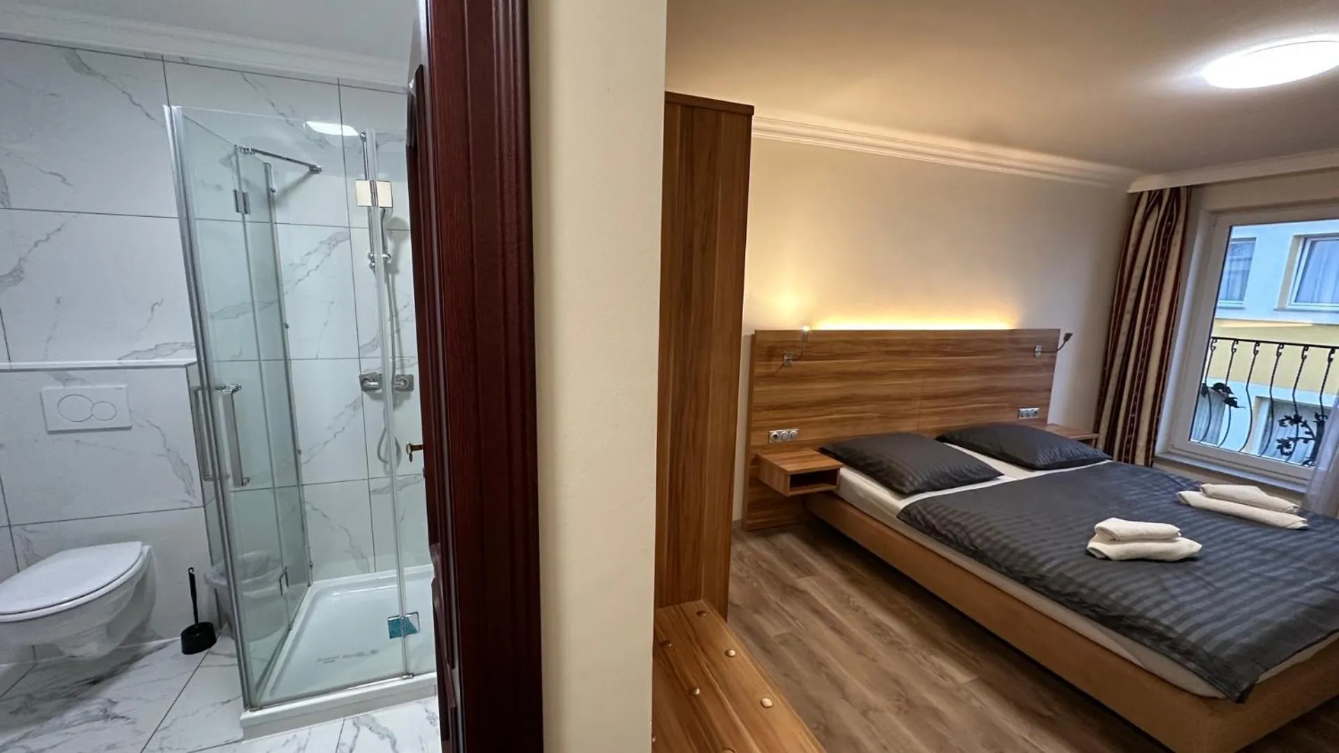 Bed in Hotel Kennedy