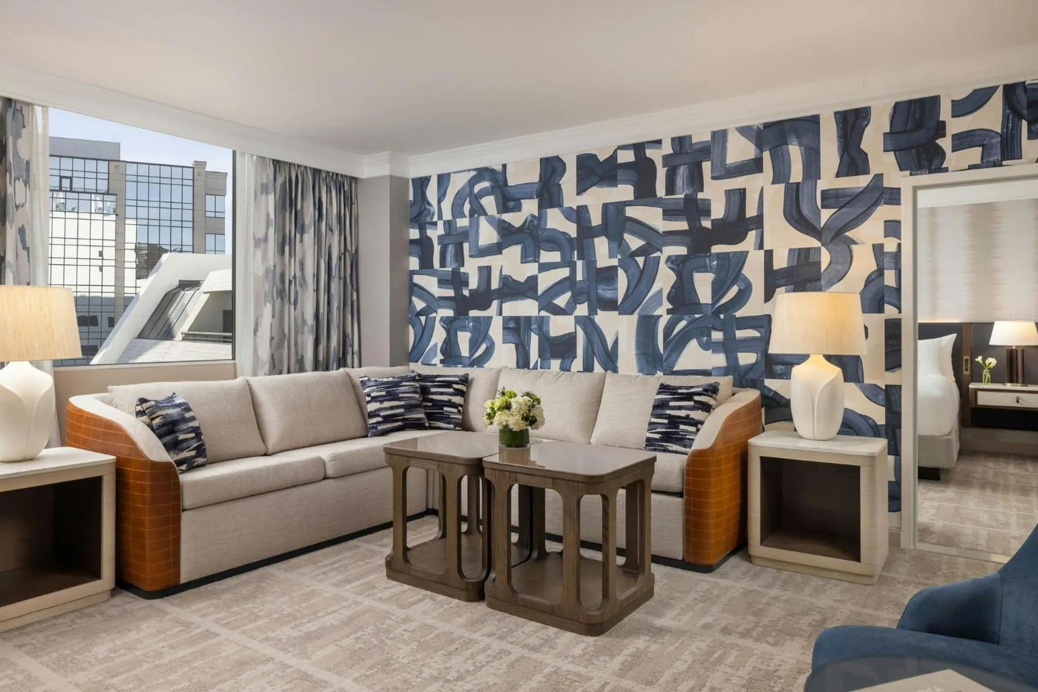 Photo of the whole room in Loews Nashville Hotel at Vanderbilt Plaza