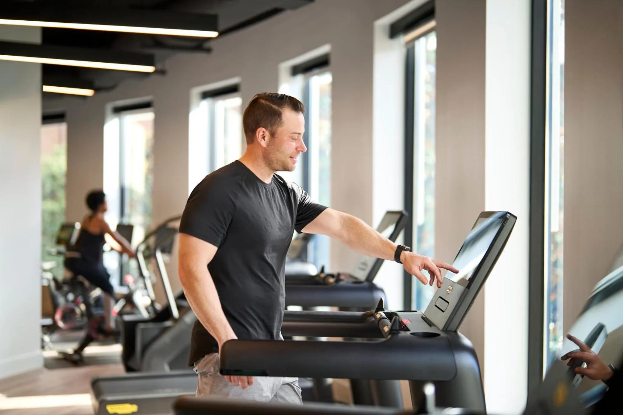 Fitness centre/facilities in Loews Nashville Hotel at Vanderbilt Plaza