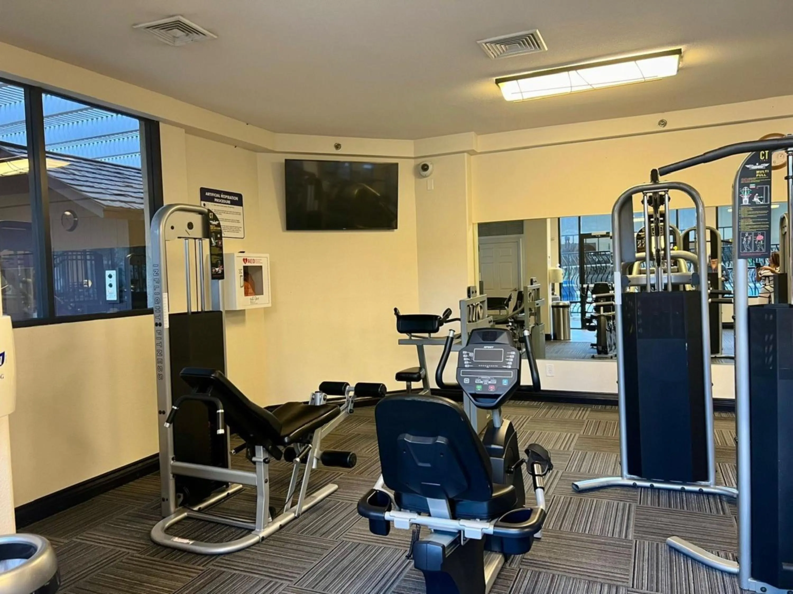 Fitness centre/facilities in Jockey Resort Suites Center Strip