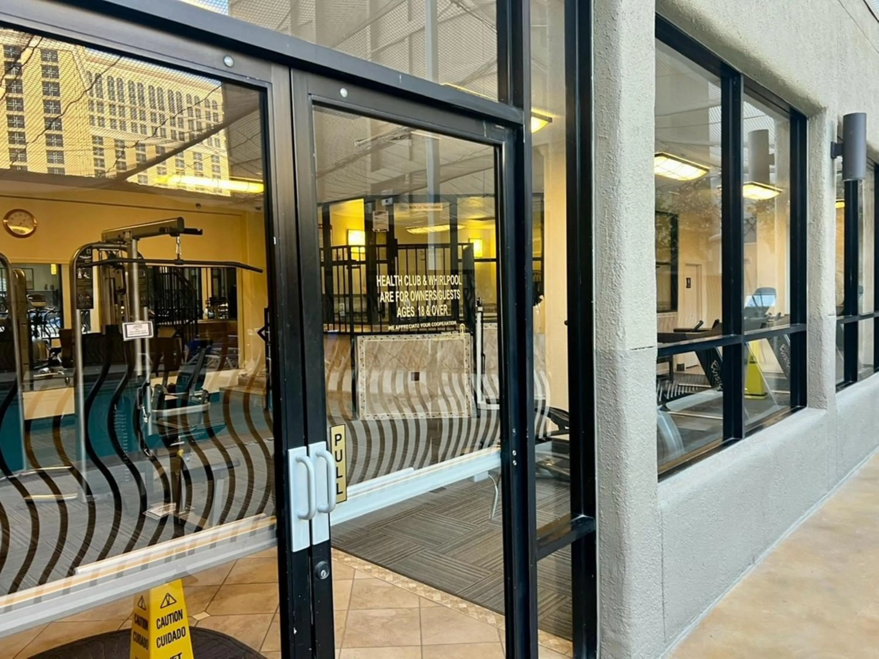 Fitness centre/facilities in Jockey Resort Suites Center Strip