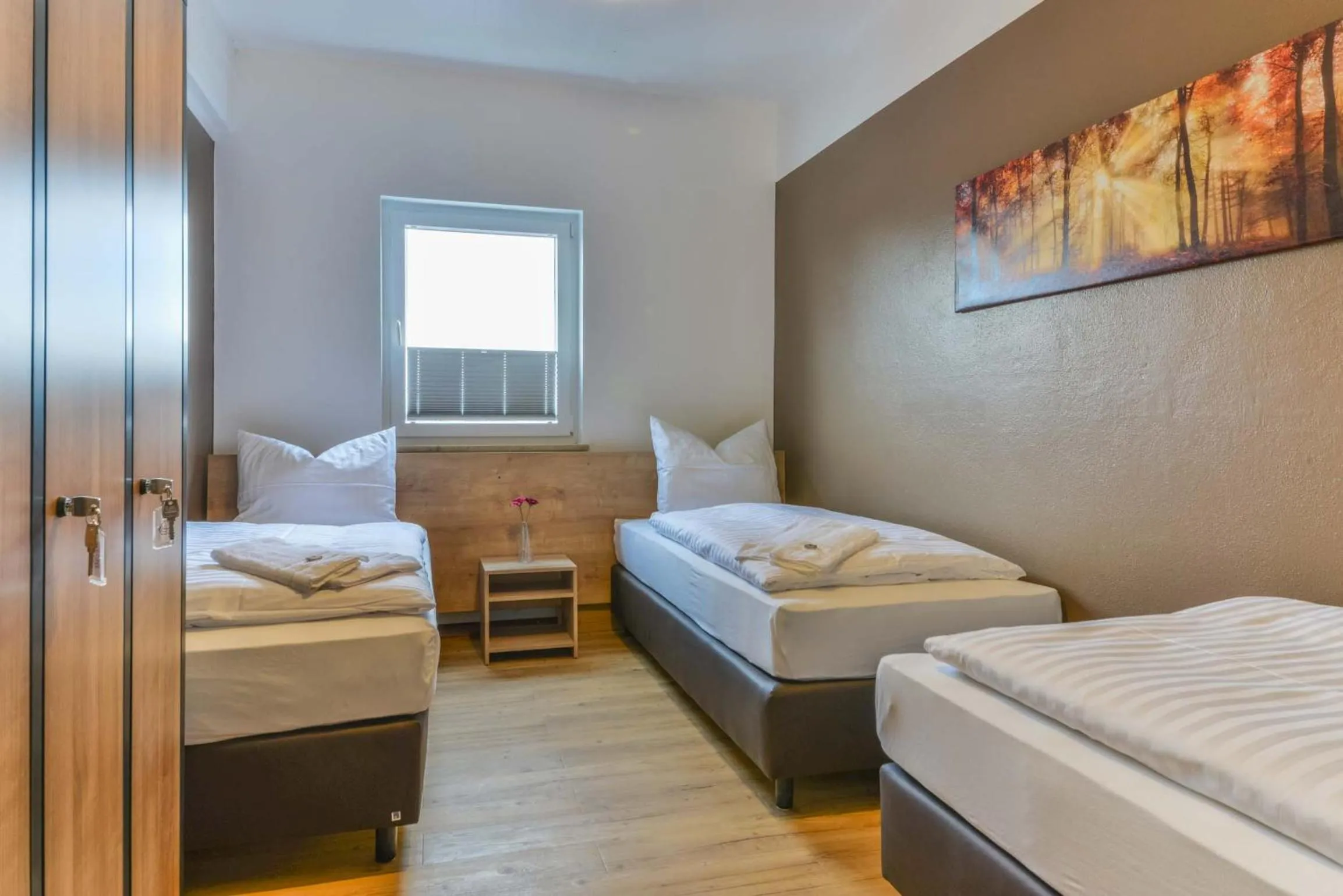 Photo of the whole room, Bed in My Hostel